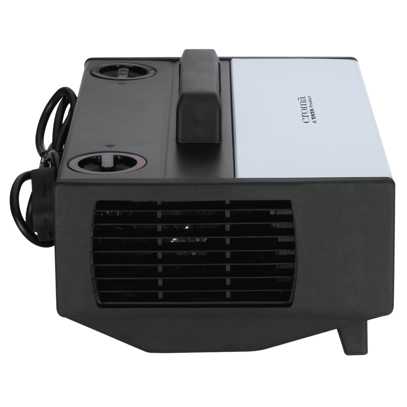 Croma 2000W Fan Room Heater with 2 Heating Modes (Adjustable Thermostat, Black & Grey)_4