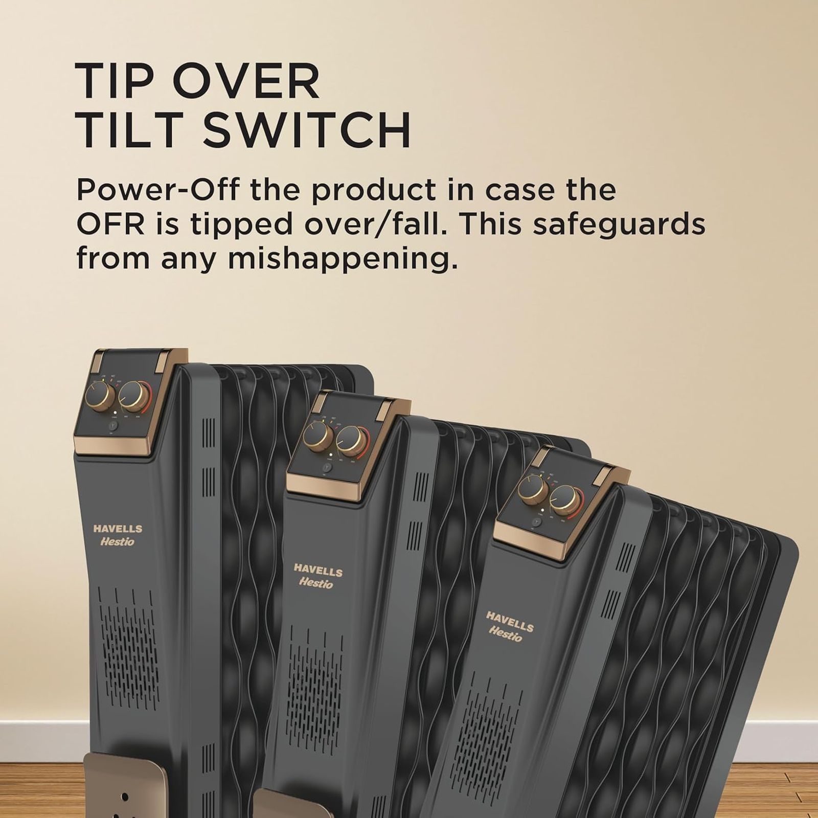 HAVELLS Hestio 2900W PTC Oil Filled Radiator Room Heater with 13 Wave Fins (Thermostatic Heat Control HAVELLS Hestio 2900W PTC Oil Filled Radiator Room Heater with 13 Wave Fins (Thermostatic Heat Control_6