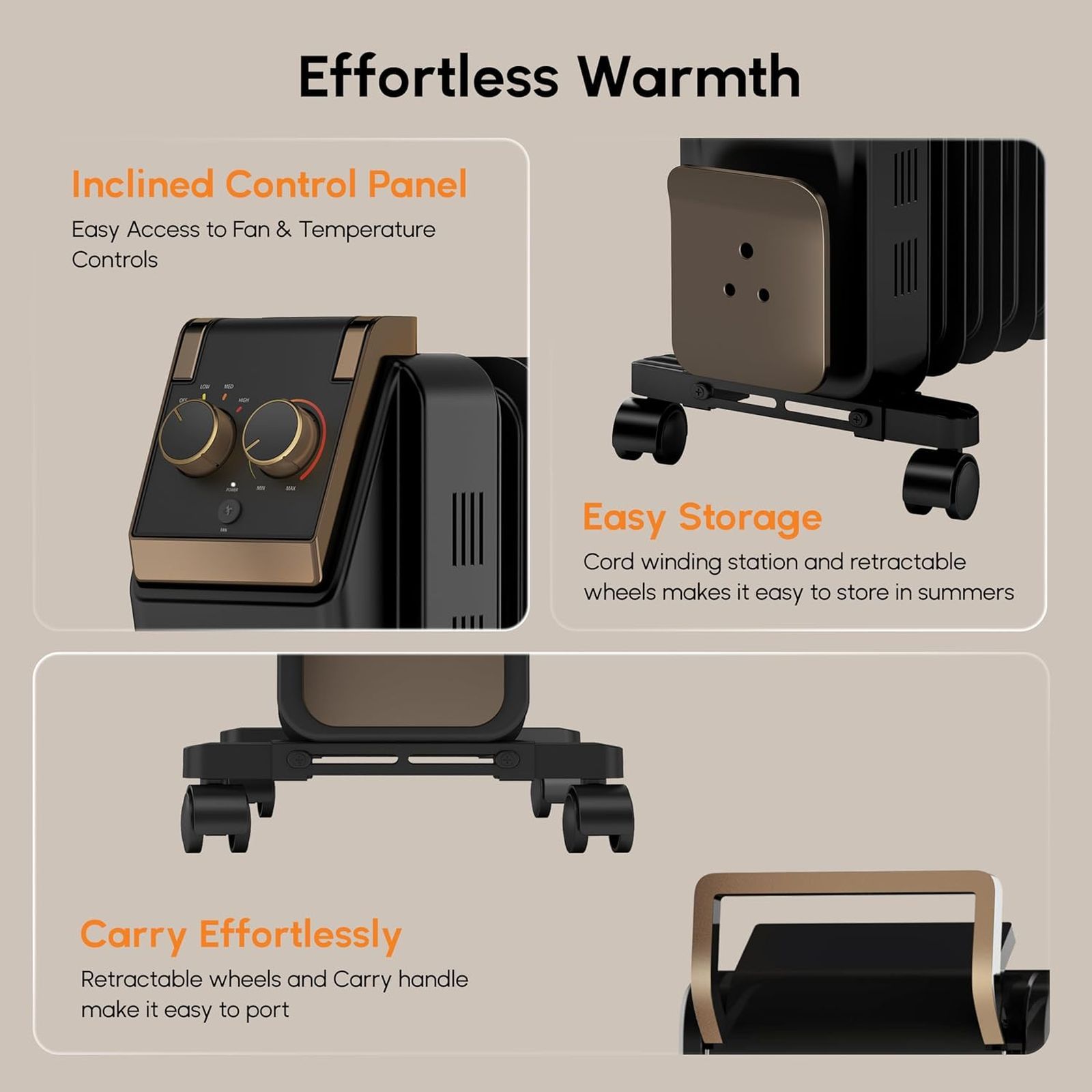 HAVELLS Hestio 2400W Oil Filled Radiator Room Heater with 9 Straight Fins (Thermostatic Heat Control_4