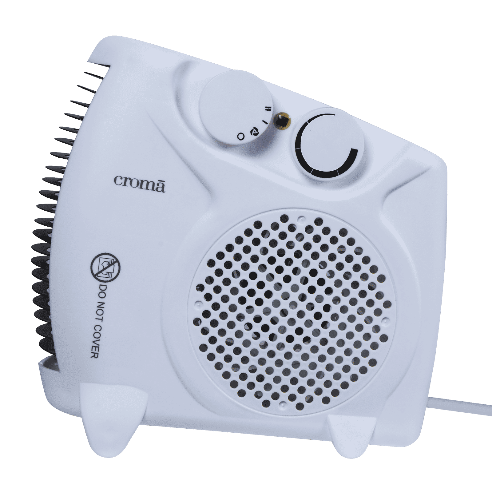 Croma 2000W Fan Room Heater with Adjustable Thermostat (Fast Heating, White)_3