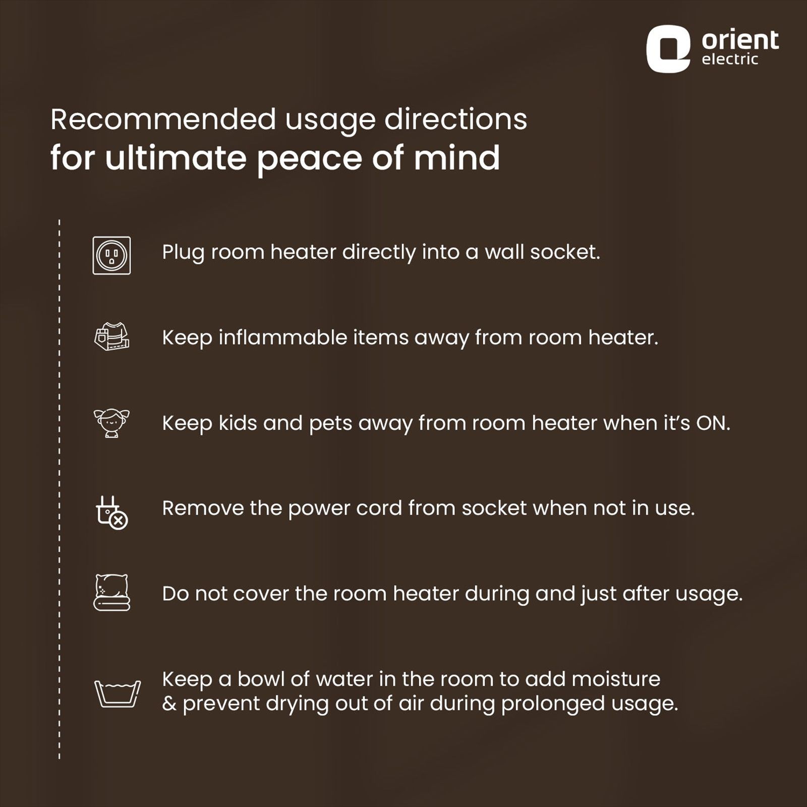 Orient Glint 2000W Electric Fan Room Heater with 2 Heating Modes (Overheat Protection, White) Orient Glint 2000W Electric Fan Room Heater with 2 Heating Modes (Overheat Protection, White)_10