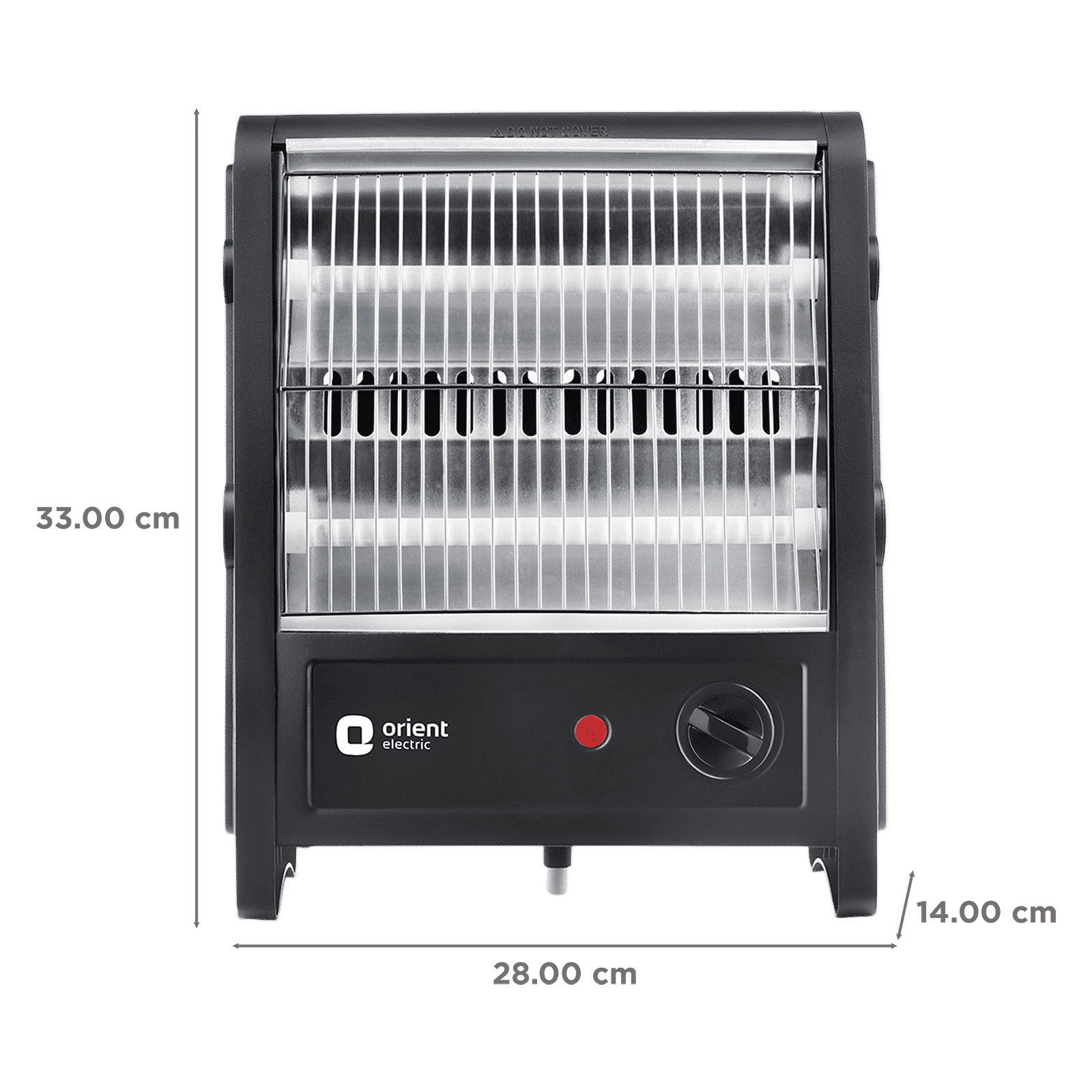 Orient Instahot Neo 800W Quartz Room Heater with 2 Heating Modes (Black)_2