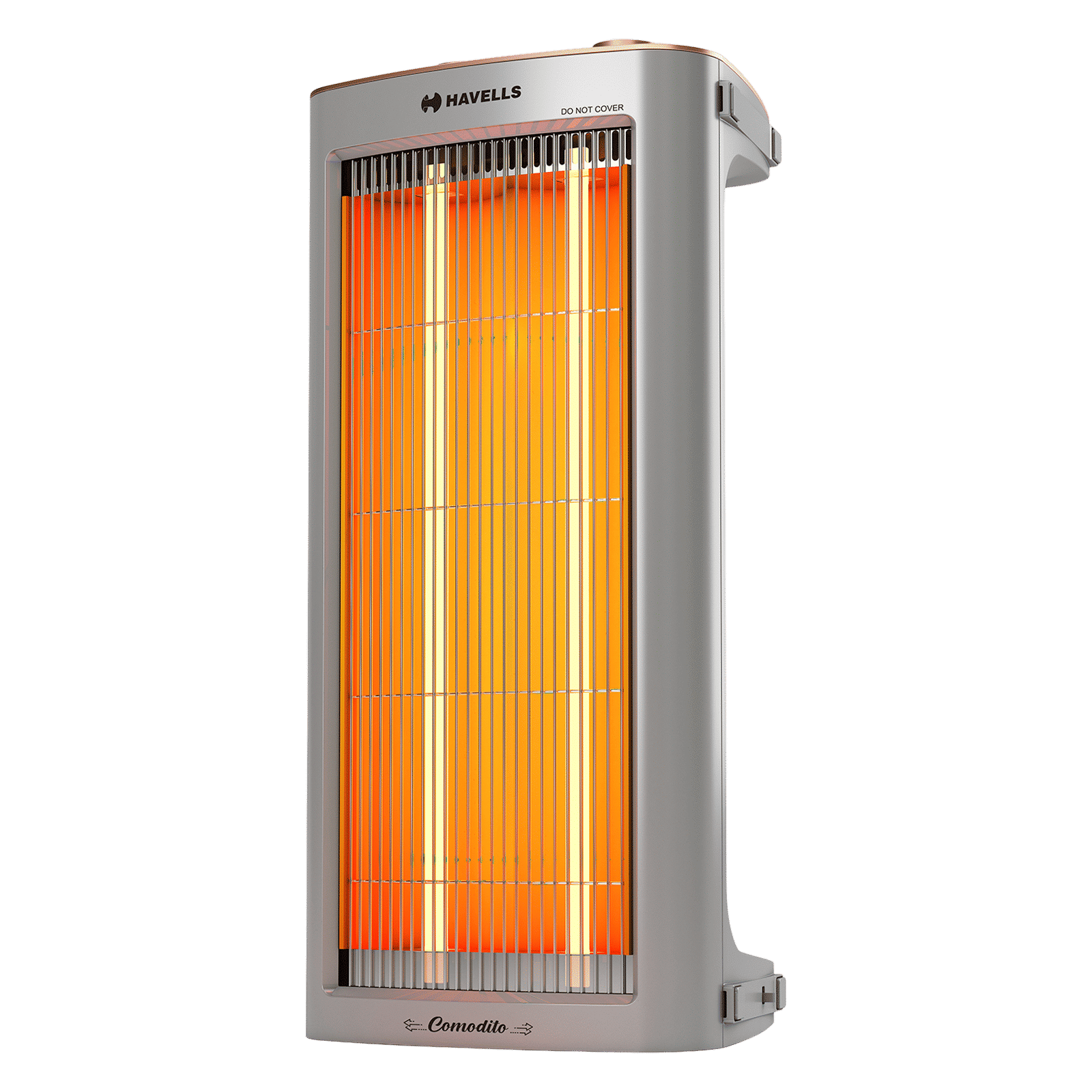 HAVELLS Comodito 900W Carbon Room Heater with Tip Over Safety Switch (Customizable Sleep Timer, Grey)_2