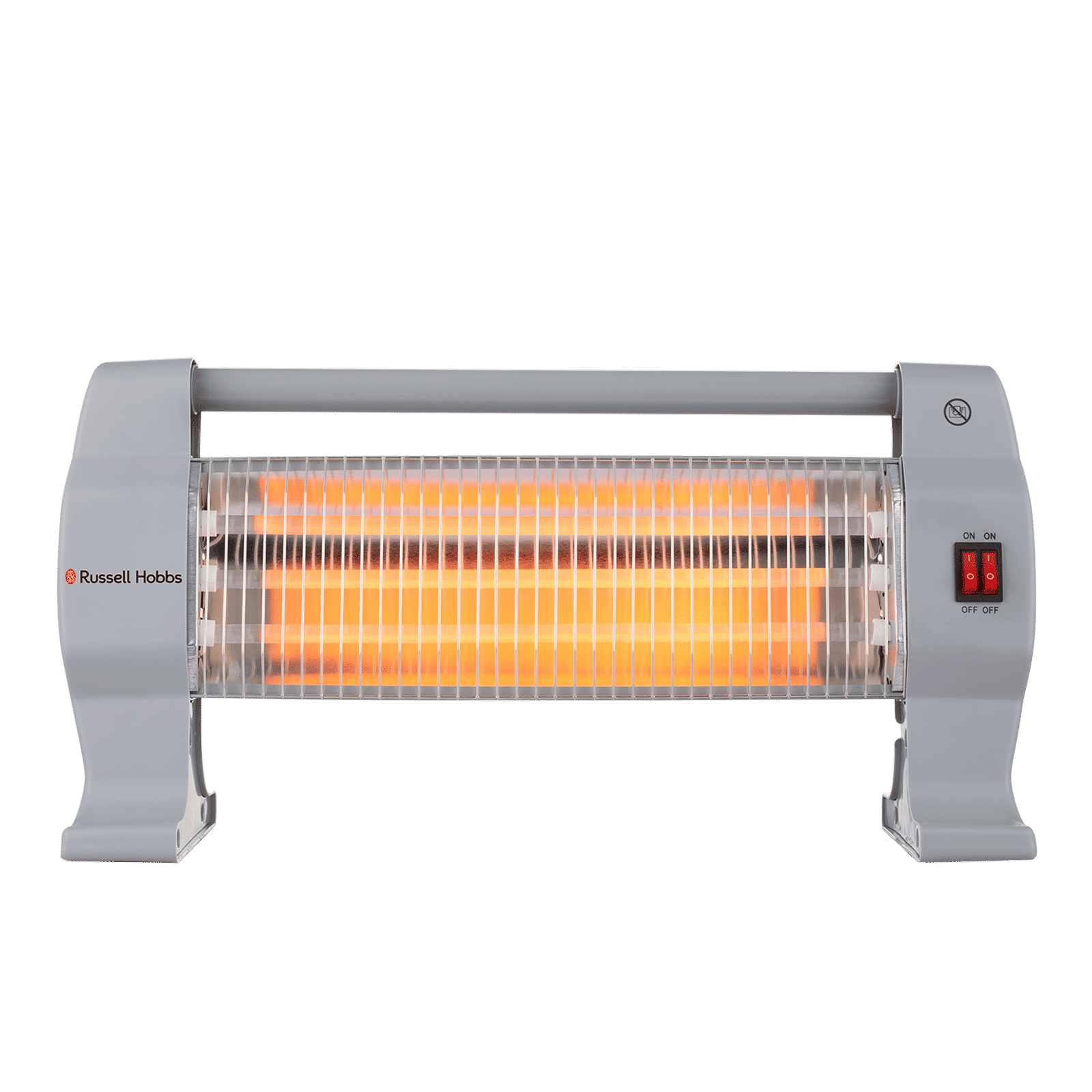 Russell Hobbs HeatLine 1200W Quartz Room Heater with 3 Heating Modes (Triple Quartz Tubes, Grey)_1