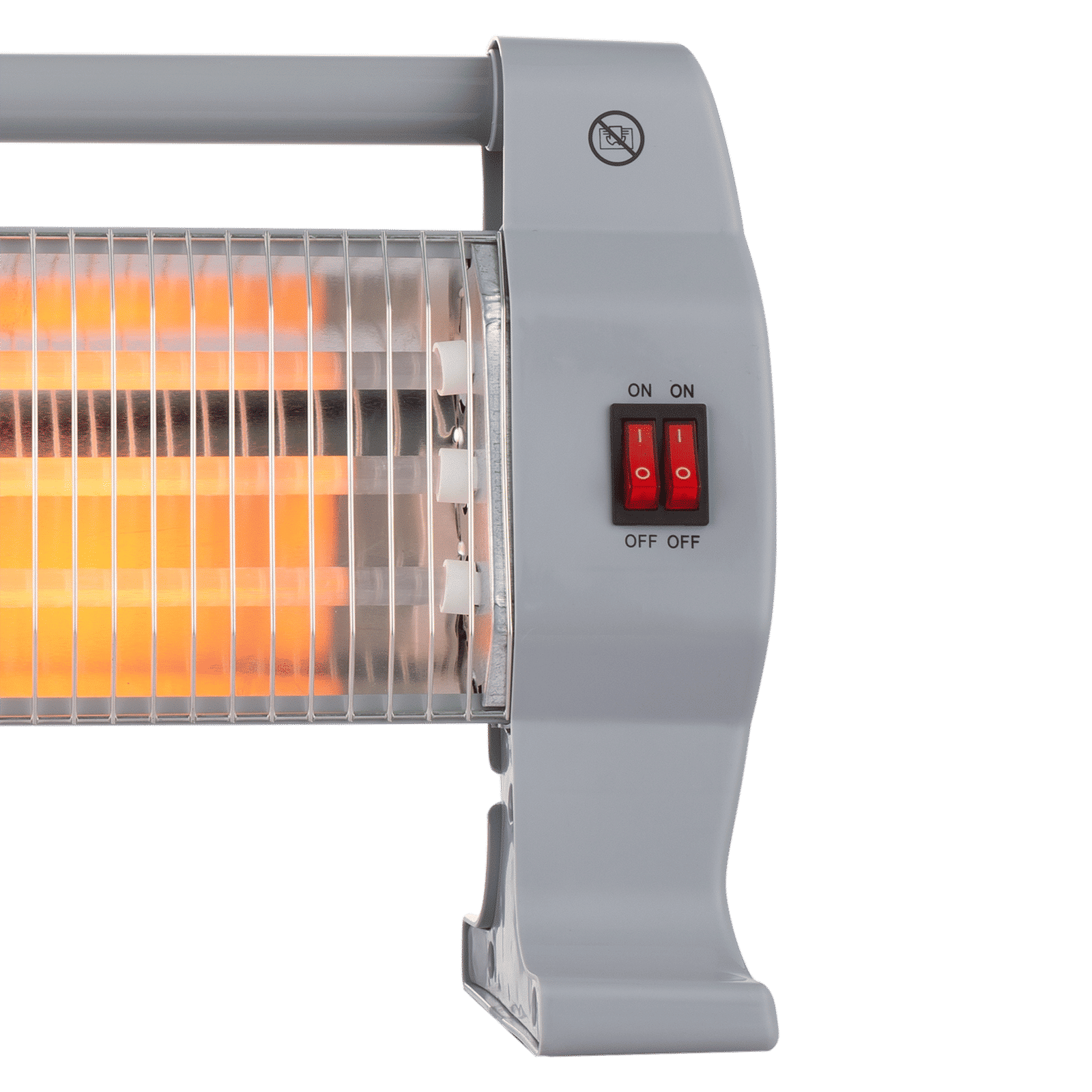 Russell Hobbs HeatLine 1200W Quartz Room Heater with 3 Heating Modes (Triple Quartz Tubes, Grey)_3