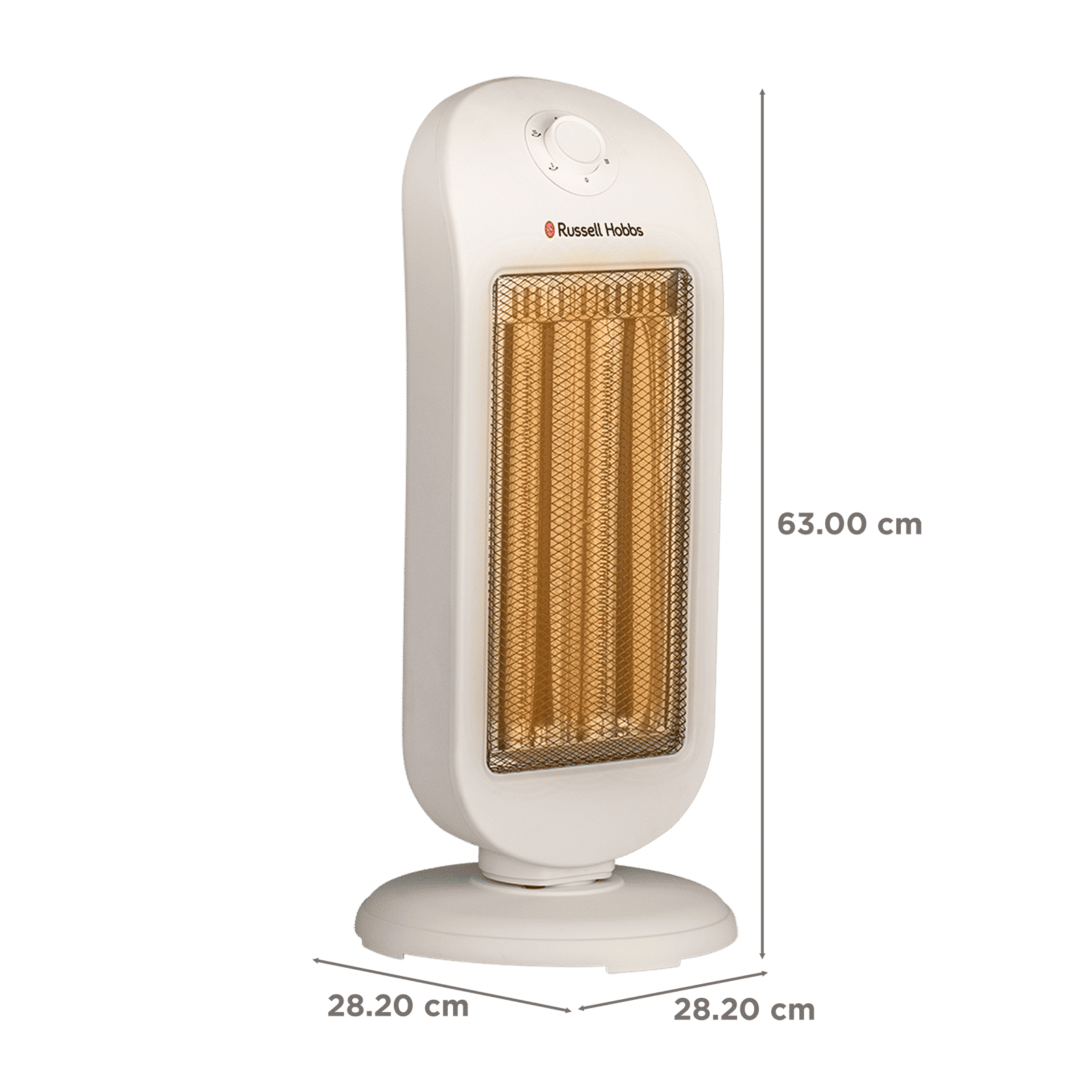 Russell Hobbs Tower Beam 1200W Carbon Room Heater with 2 Heating Modes (Custom Heat Control, White)_2