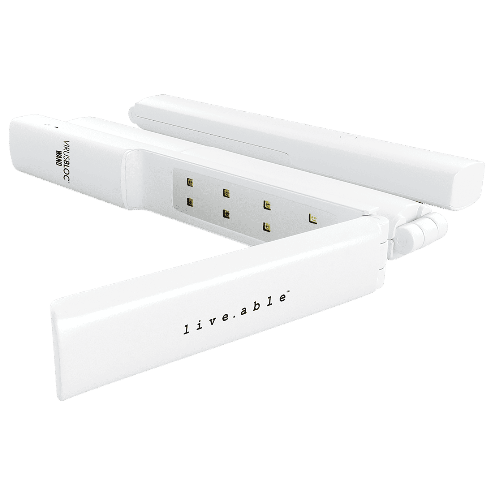 Liveable Virusbloc UVC Wand (90 Seconds Disinfection Time, VBUVC001, White)_3