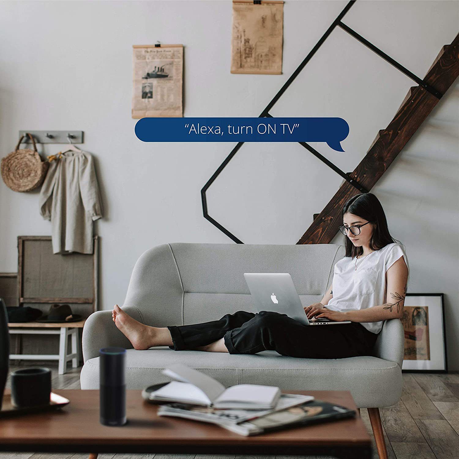 wipro Alexa and Google Assistant Support Smart Plug For Television, Electric Kettle, Mobile and Laptop Charger (2.4GHz Wi-Fi Connectivity, DSP1100, White)_4