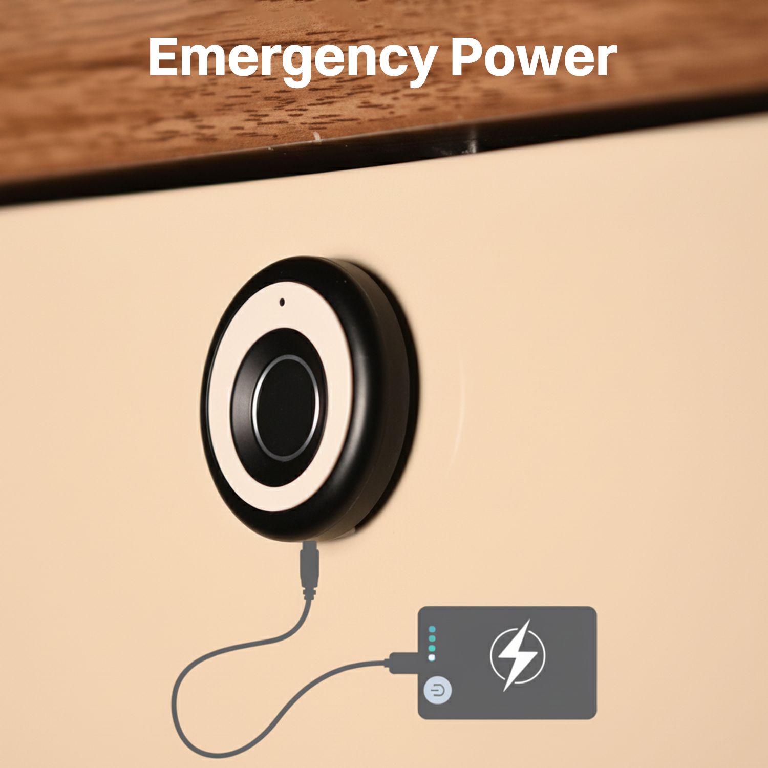 Yale Smart Locks (Power Bank Support, YLDRPB- IV, Ivory)_16