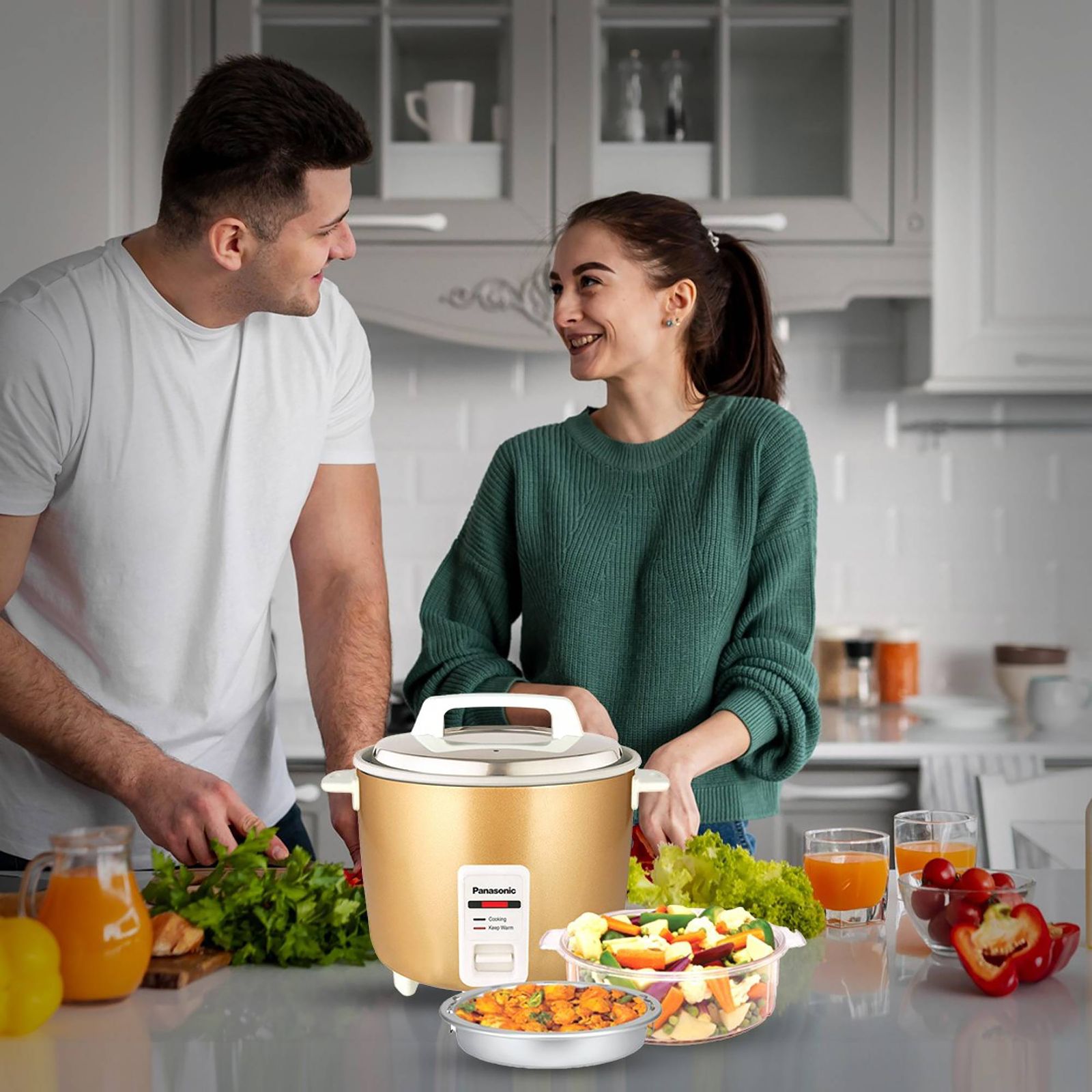 Panasonic Ultimate 1.8 Litre Electric Rice Cooker with Keep Warm Function (Metallic Gold) Panasonic Ultimate 1.8 Litre Electric Rice Cooker with Keep Warm Function (Metallic Gold)_13