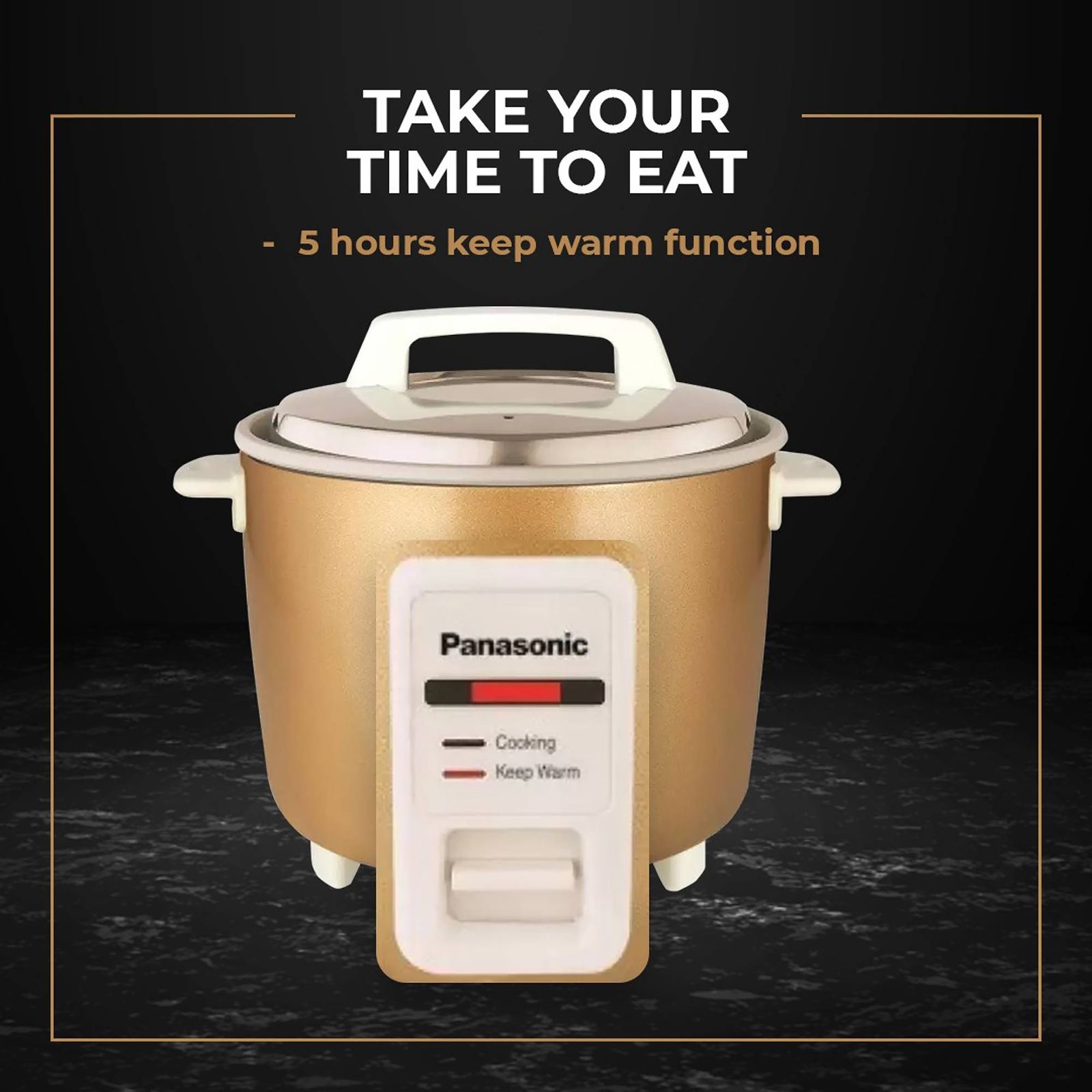 Panasonic Ultimate 1.8 Litre Electric Rice Cooker with Keep Warm Function (Metallic Gold) Panasonic Ultimate 1.8 Litre Electric Rice Cooker with Keep Warm Function (Metallic Gold)_14
