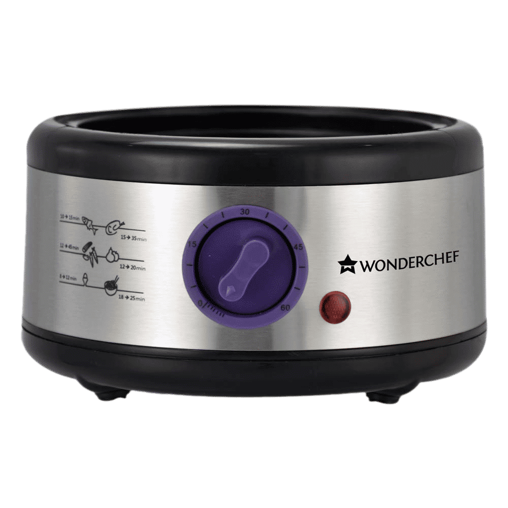 WONDERCHEF Nutri 5 Litre Electric Egg Boiler with Timer Function (Silver)_5