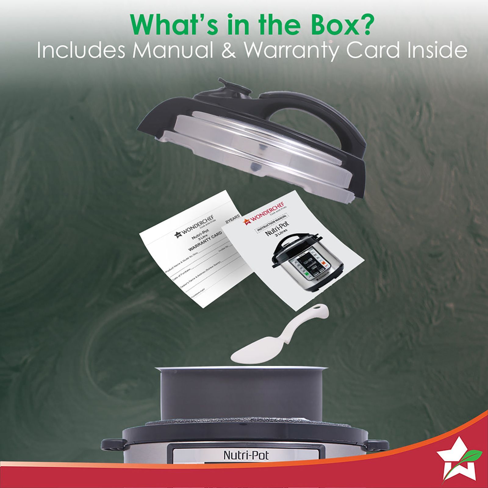 WONDERCHEF Nutri-Pot 6 Litre Electric Pressure Cooker with 7-in-1 Functions (Silver)_11