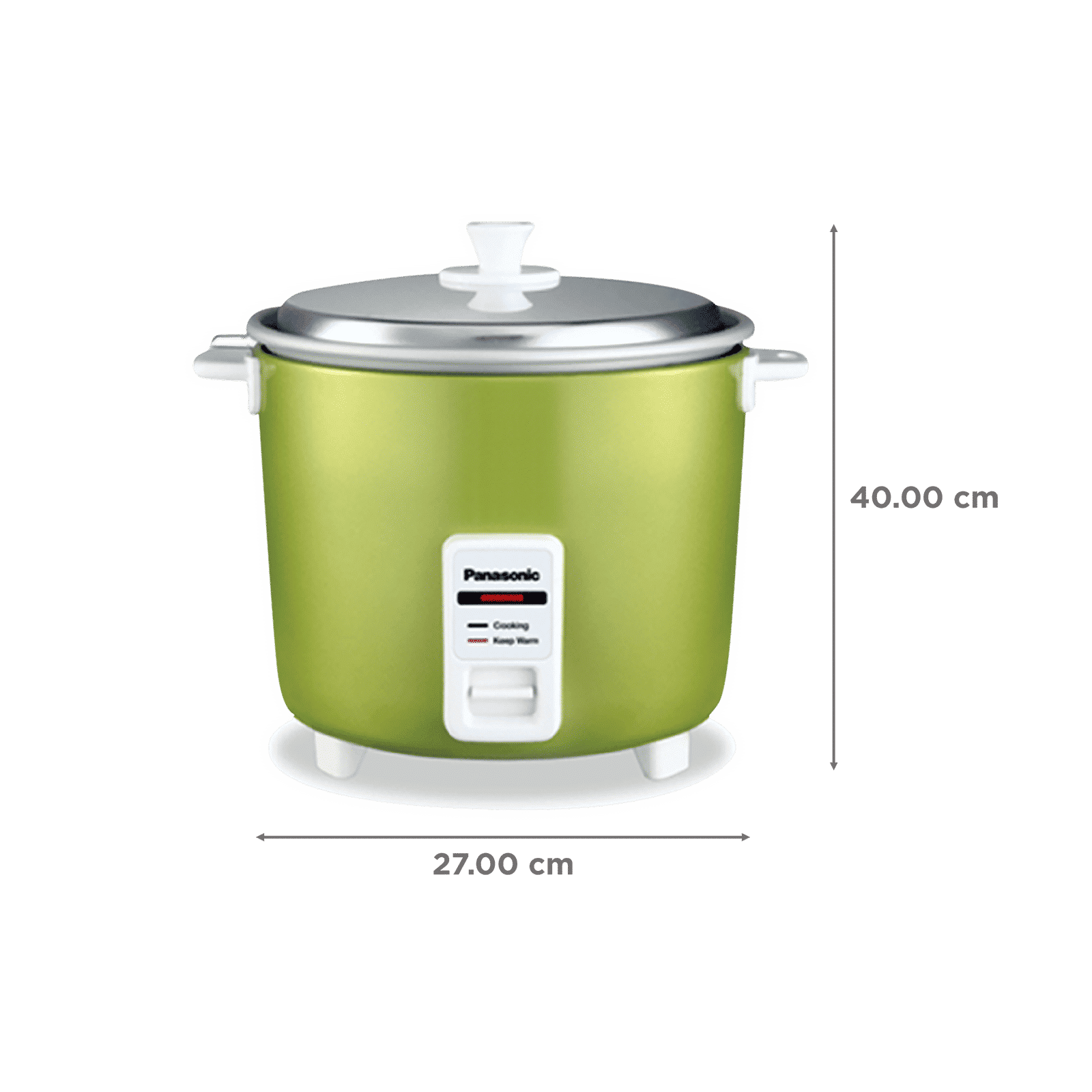 Panasonic Warmer Series 1.25 Litre Electric Rice Cooker with Keep Warm Function (Apple Green)_2