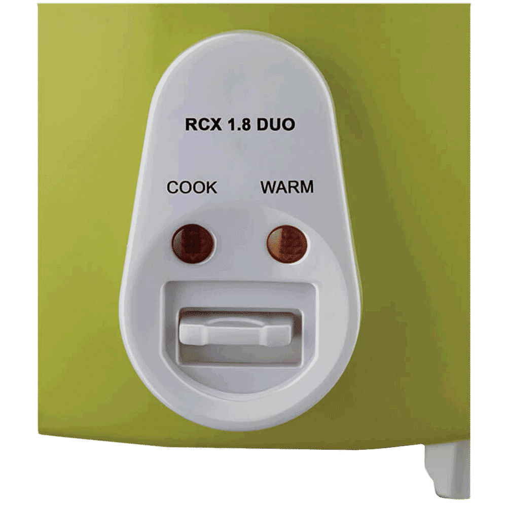 BAJAJ RCX Duo 1.8 Litre Electric Rice Cooker (Lime Green)_4