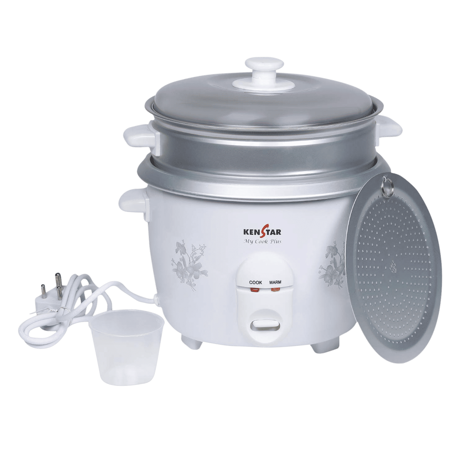KENSTAR My Cook Plus 1.8 Litre Electric Rice Cooker with Keep Warm Function (White) KENSTAR My Cook Plus 1.8 Litre Electric Rice Cooker with Keep Warm Function (White)_7
