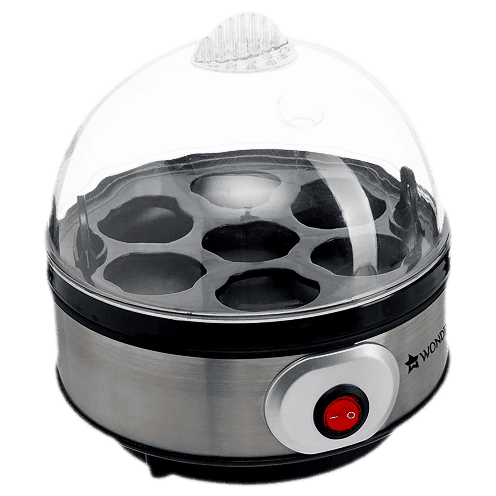 WONDERCHEF 7 Egg Electric Egg Boiler with Auto Shut Off (Silver)_14
