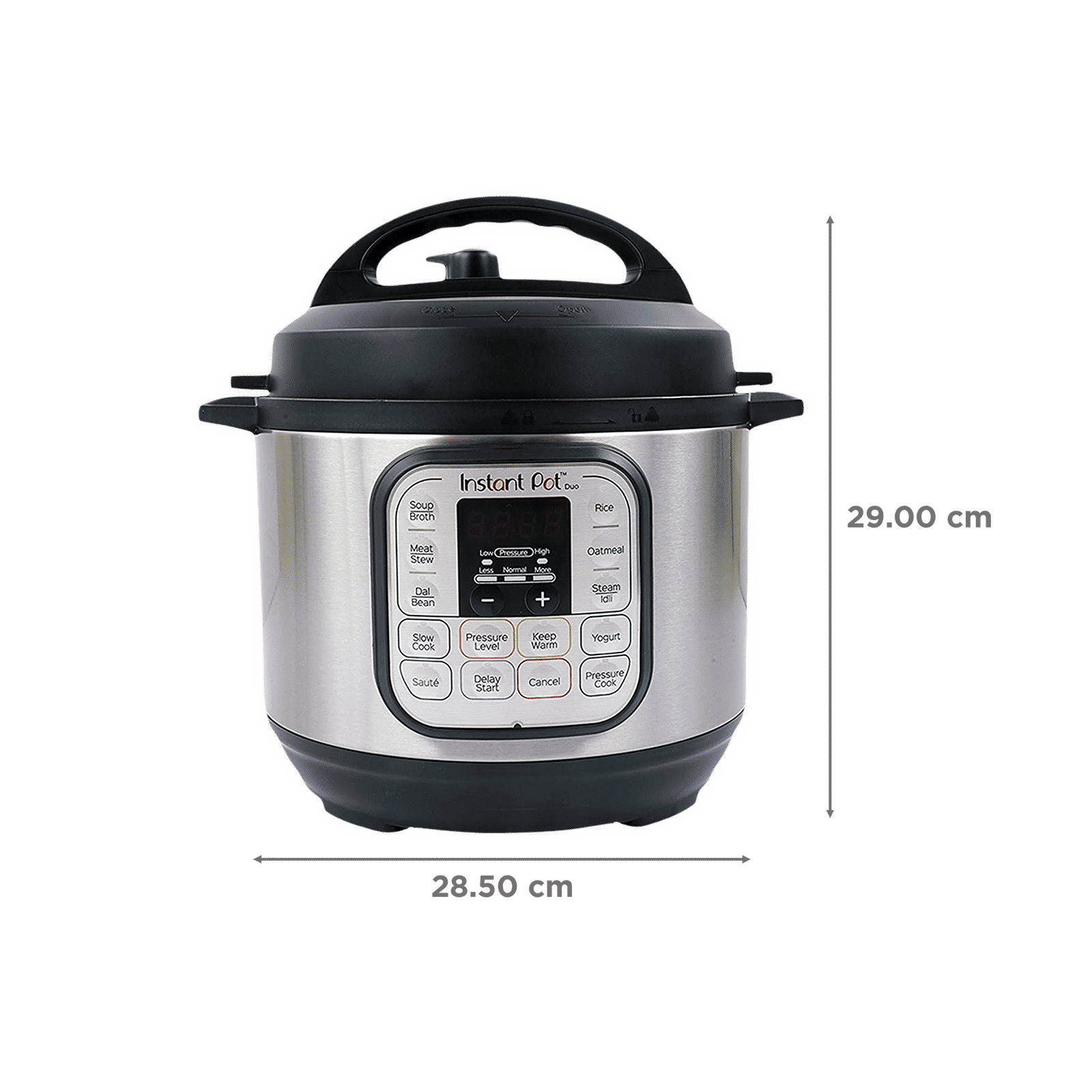 Instant Pot Duo 3 Litre Electric Multi Cooker with Detachable Power Cord (Silver)_2