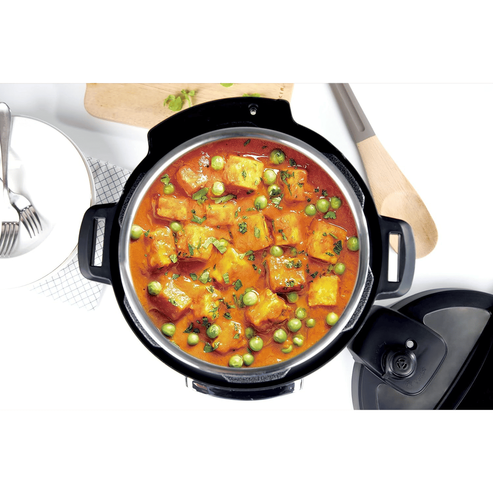 Kuvings 6 Litre Electric Multi Pot Cooker with Touch Panel with LCD Screen (Silver)_5