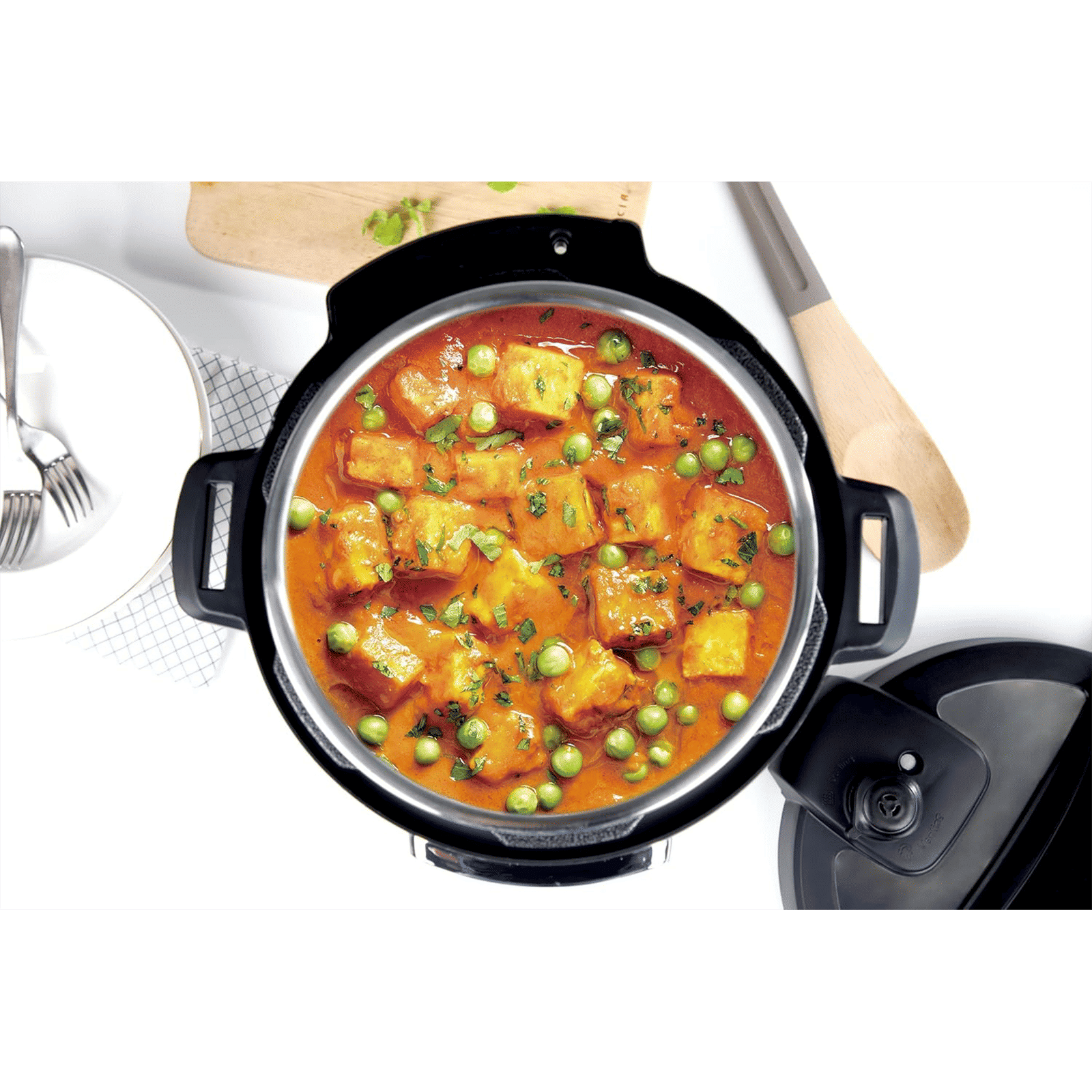 Kuvings Multipot 6 Litre Electric Pressure Cooker with 14 Easy Touch Cooking Program (Silver)_9