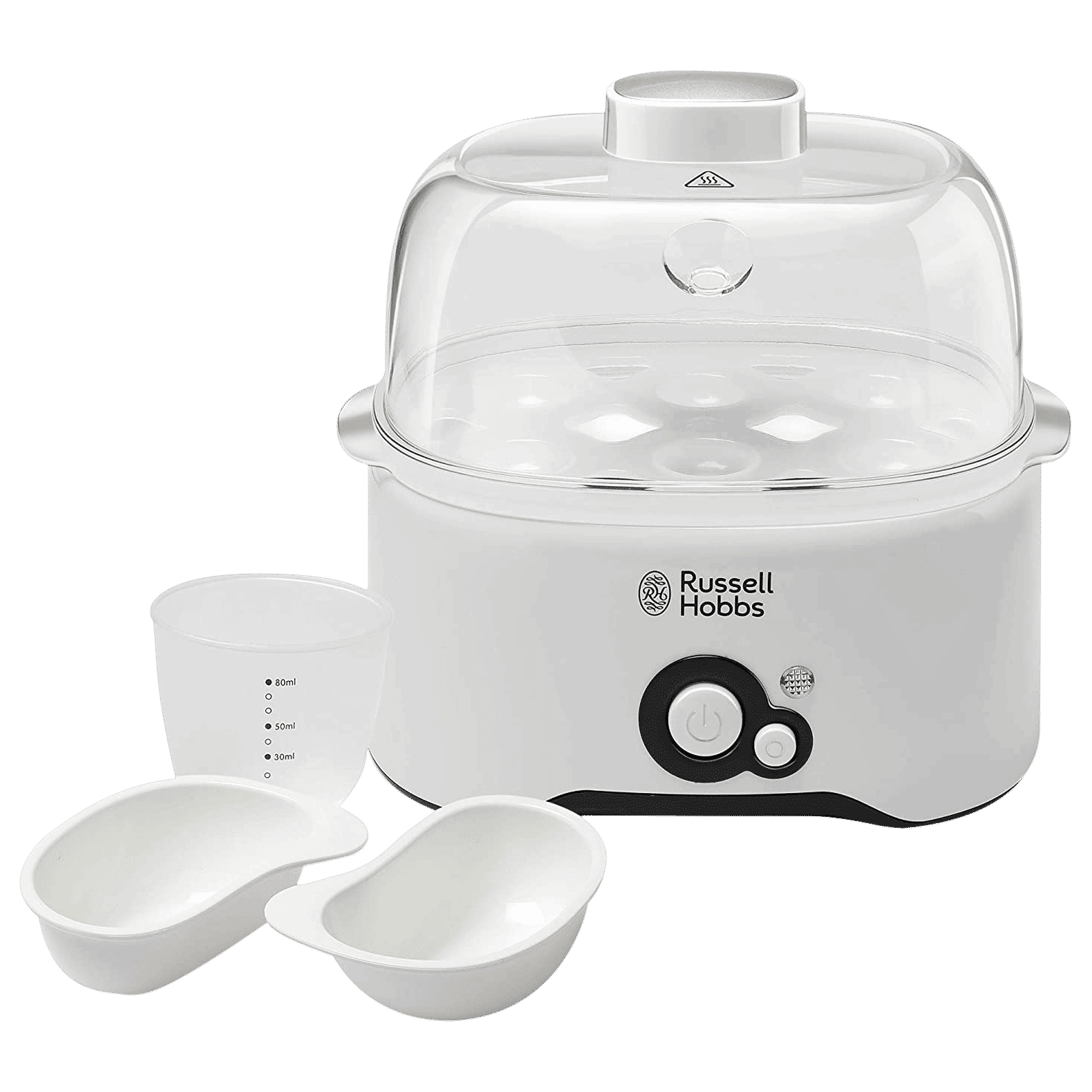 Russell Hobbs REG300 8 Egg Electric Egg Cooker with Non-Stick Coating (White) Russell Hobbs REG300 8 Egg Electric Egg Cooker with Non-Stick Coating (White)_8