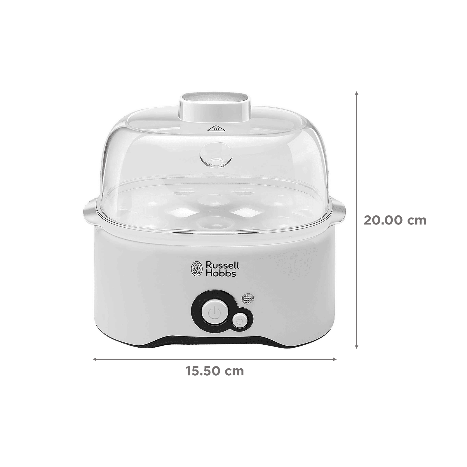 Russell Hobbs REG300 8 Egg Electric Egg Cooker with Non-Stick Coating (White) Russell Hobbs REG300 8 Egg Electric Egg Cooker with Non-Stick Coating (White)_2