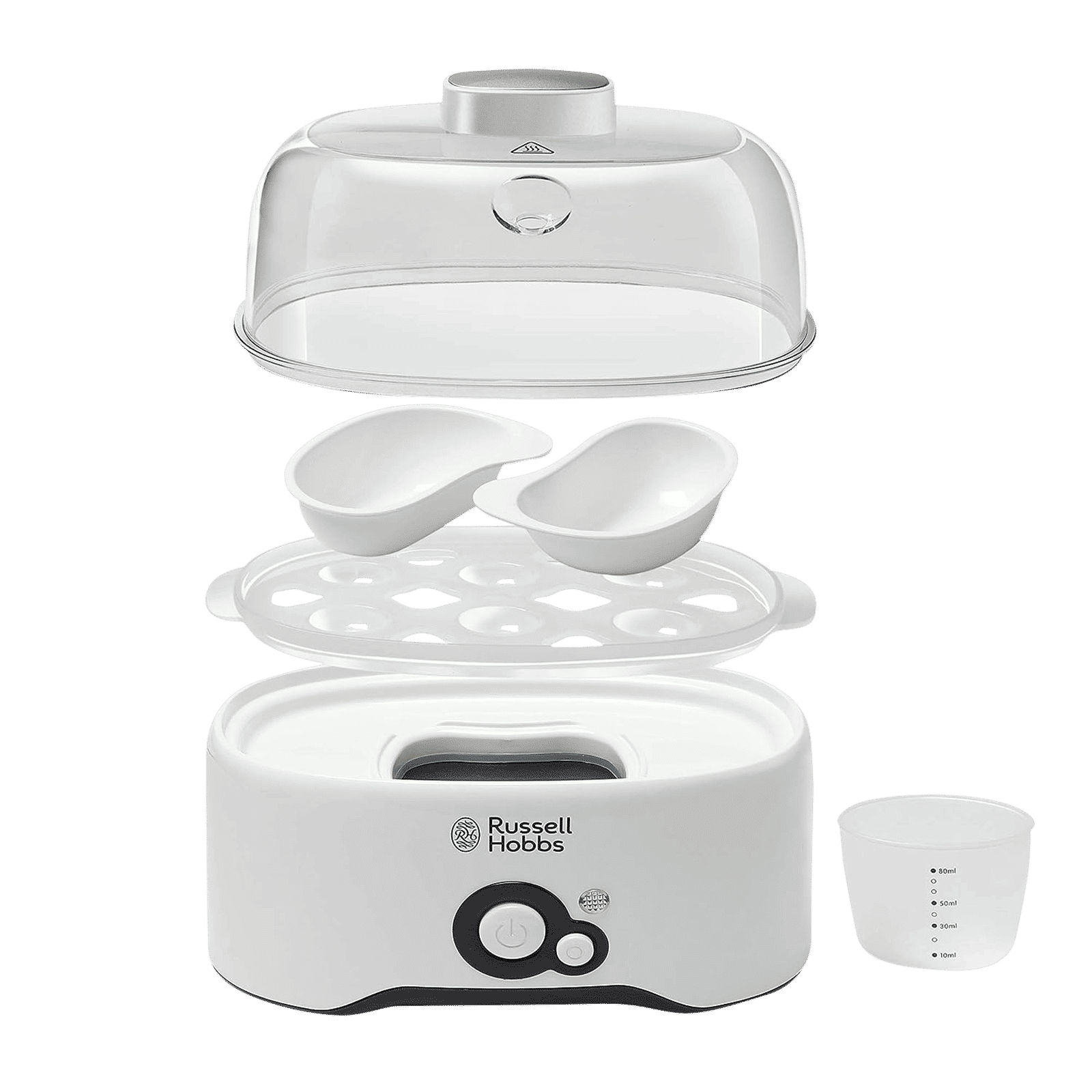 Russell Hobbs REG300 8 Egg Electric Egg Cooker with Non-Stick Coating (White) Russell Hobbs REG300 8 Egg Electric Egg Cooker with Non-Stick Coating (White)_5