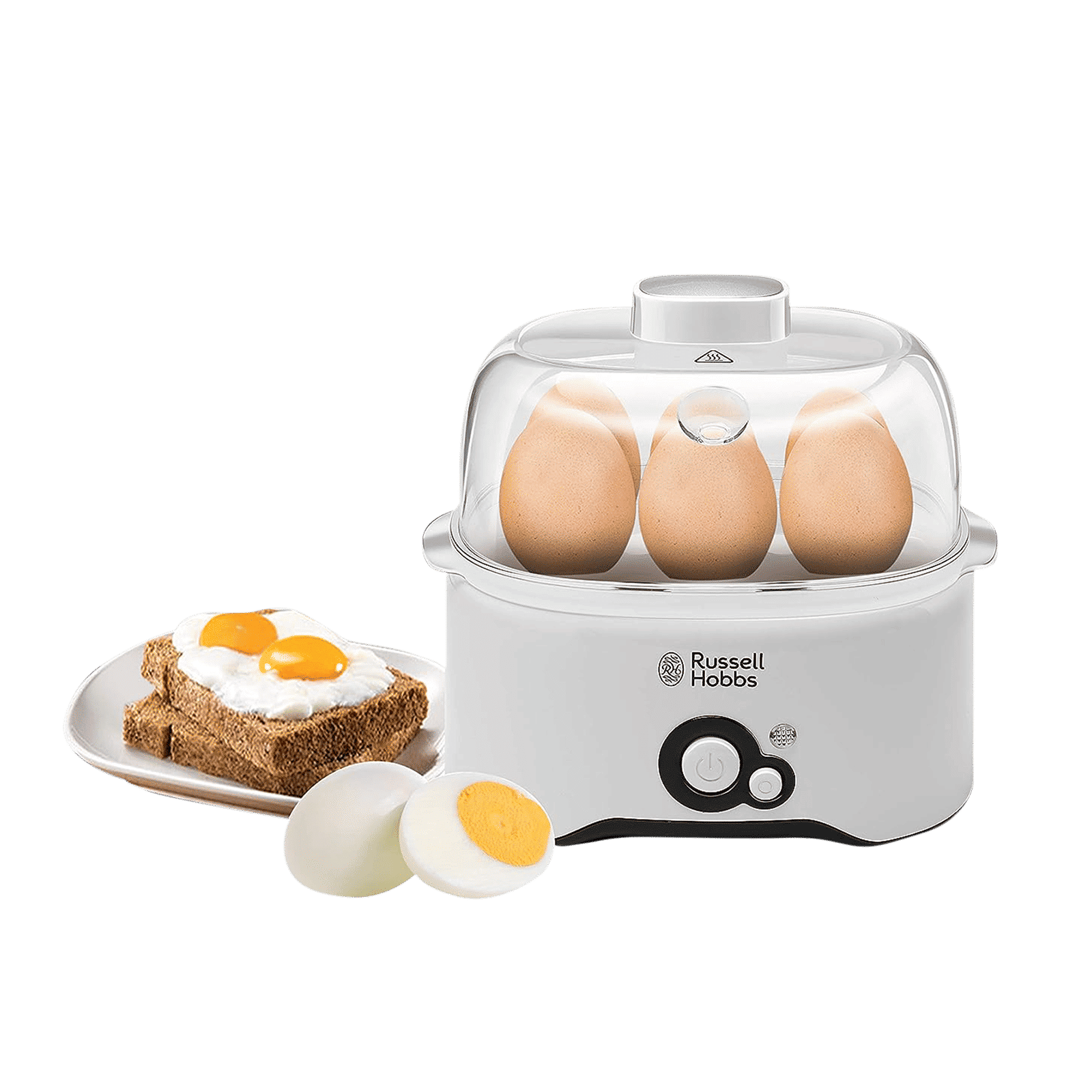 Russell Hobbs REG300 8 Egg Electric Egg Cooker with Non-Stick Coating (White) Russell Hobbs REG300 8 Egg Electric Egg Cooker with Non-Stick Coating (White)_6
