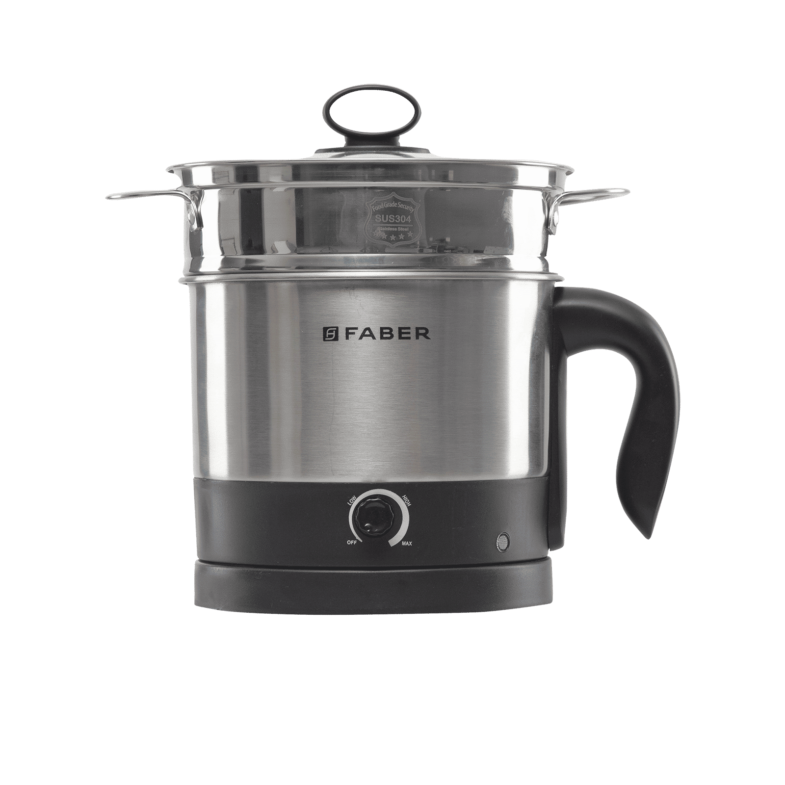 FABER FWK 1.2 Litre Electric Multi Cooker with Cool Touch Handle (Silver)_1