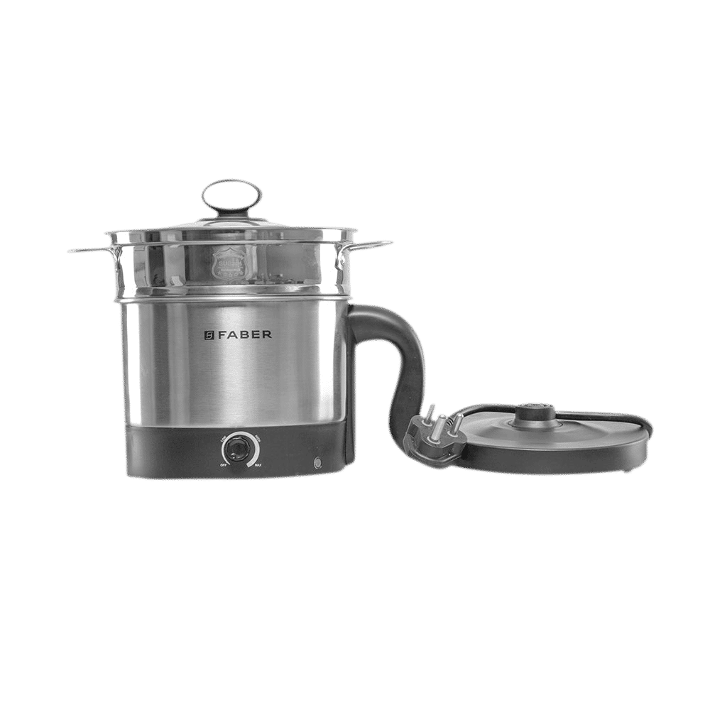 FABER FWK 1.2 Litre Electric Multi Cooker with Cool Touch Handle (Silver)_10