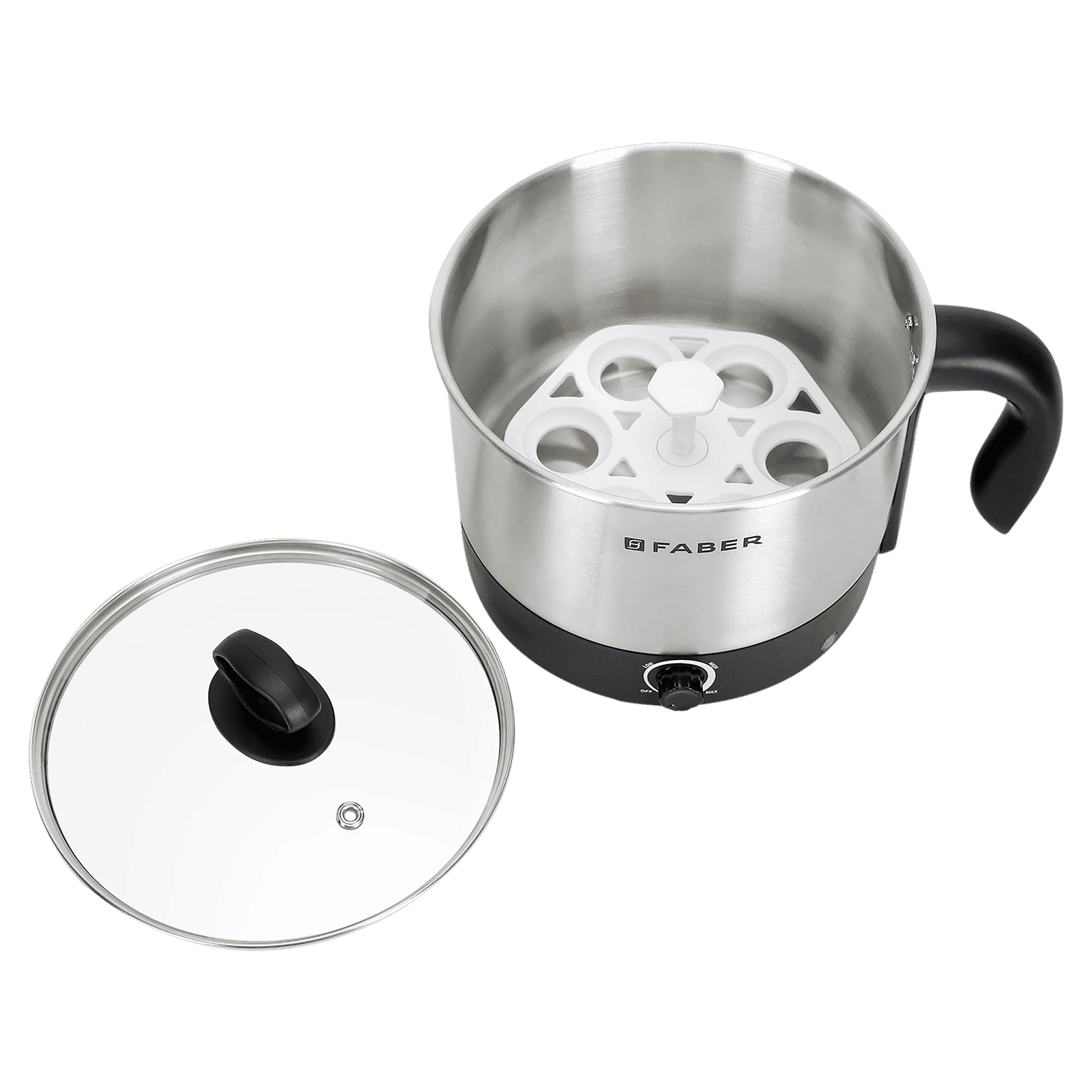 FABER FWK 1.2 Litre Electric Multi Cooker with Cool Touch Handle (Silver)_5