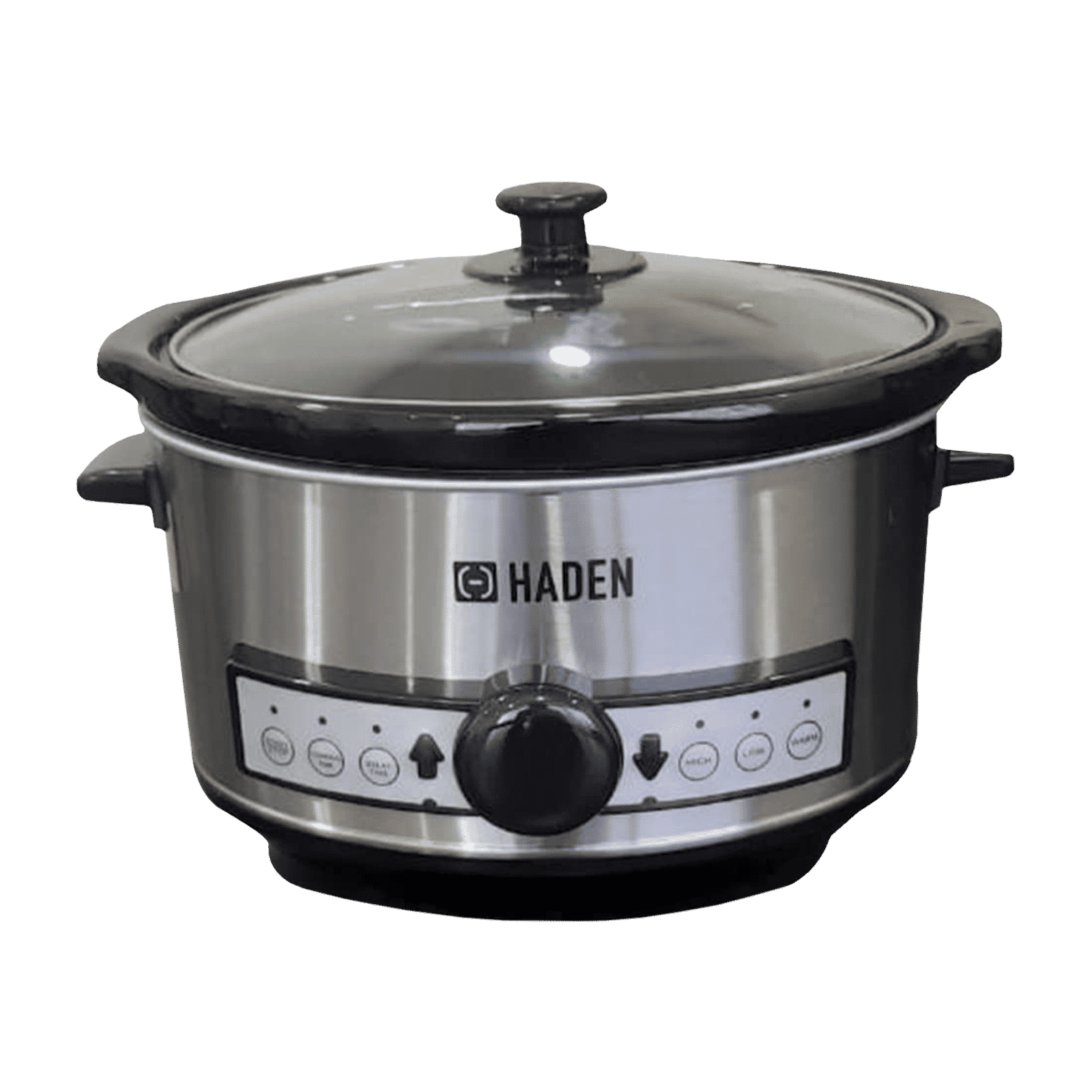 HADEN 3.5 Litre Electric Slow Cooker with Power Light Indicator (Silver) HADEN 3.5 Litre Electric Slow Cooker with Power Light Indicator (Silver)_1
