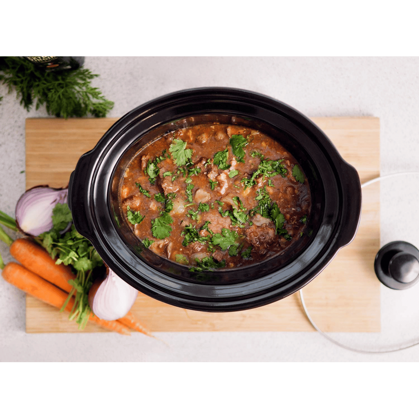 HADEN 3.5 Litre Electric Slow Cooker with Power Light Indicator (Silver) HADEN 3.5 Litre Electric Slow Cooker with Power Light Indicator (Silver)_5