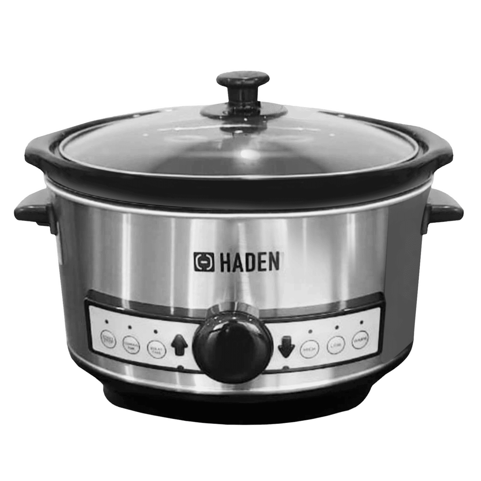 HADEN 3.5 Litre Electric Slow Cooker with Power Light Indicator (Silver) HADEN 3.5 Litre Electric Slow Cooker with Power Light Indicator (Silver)_1
