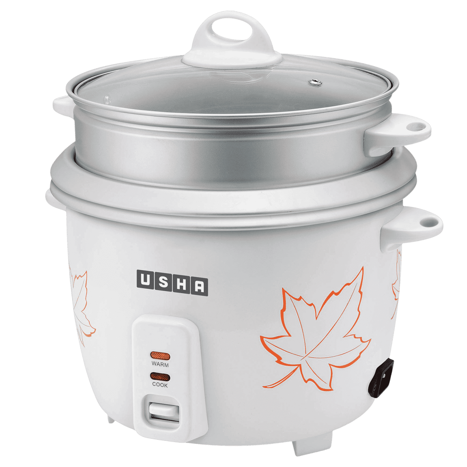 USHA RC18SS2 1.8 Litre Electric Rice Cooker with Keep Warm Function (White)_7