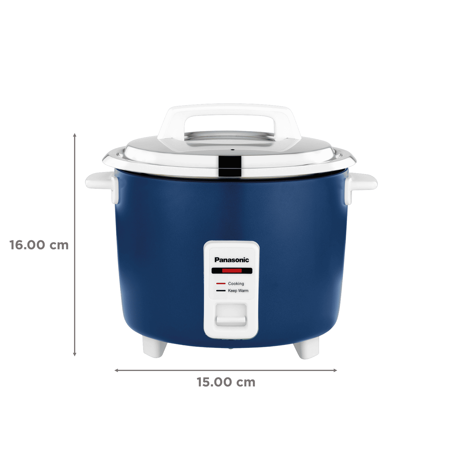 Panasonic SR-WA18H(SB) 1.8 Litre Electric Rice Cooker with Keep Warm Function (Blue)_2