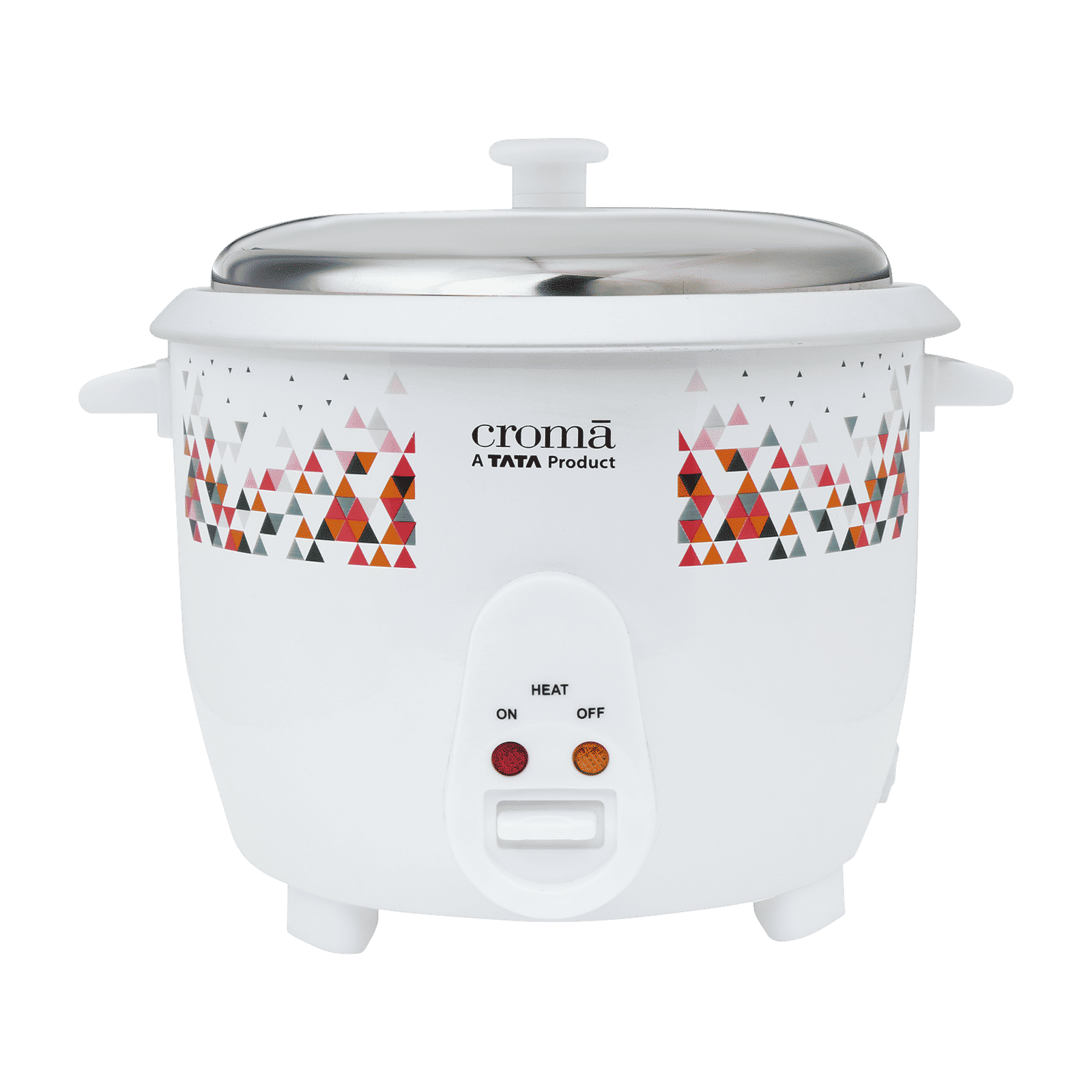 Croma 1.8 Litre Electric Rice Cooker with Keep Warm Function (White) Croma 1.8 Litre Electric Rice Cooker with Keep Warm Function (White)_1