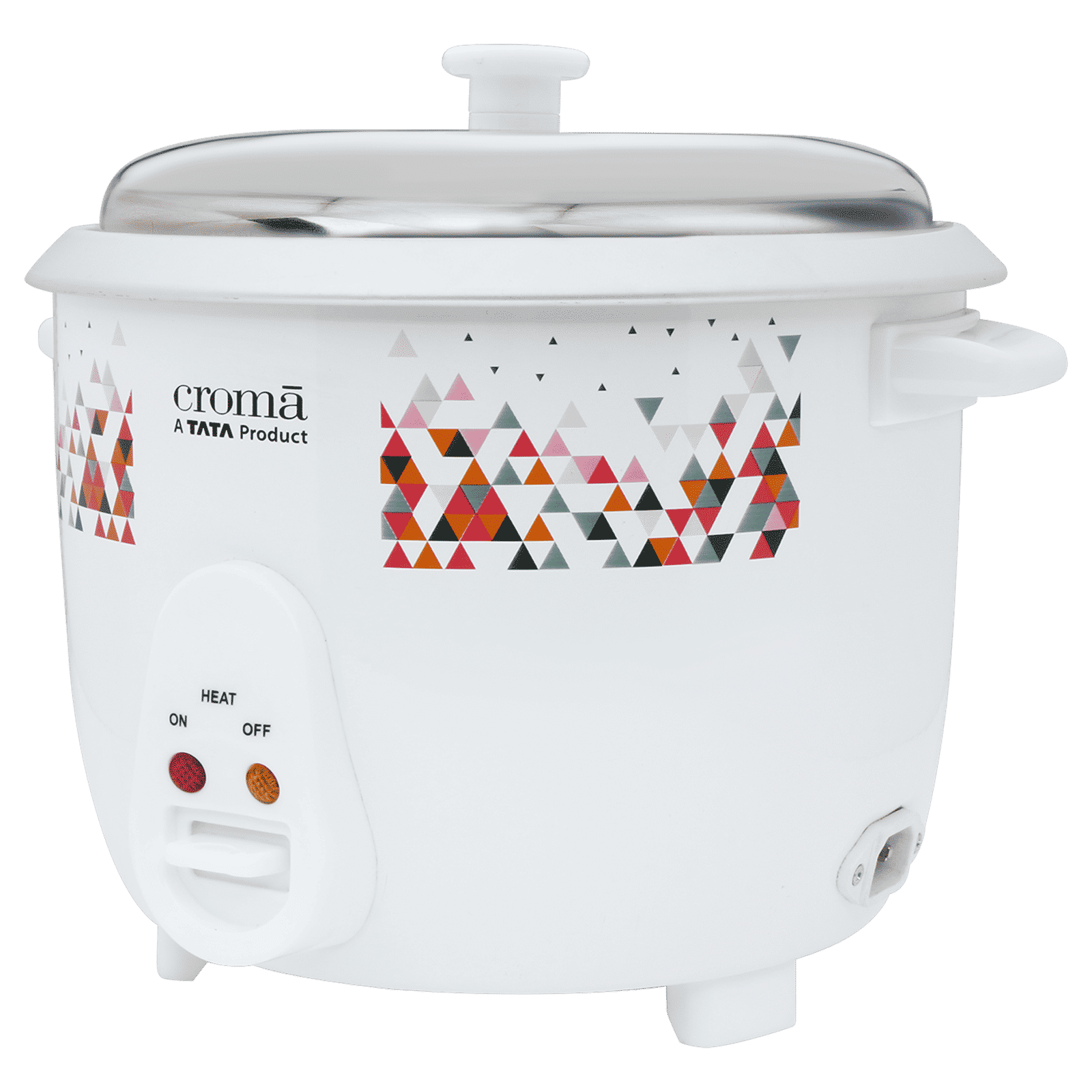 Croma 1.8 Litre Electric Rice Cooker with Keep Warm Function (White) Croma 1.8 Litre Electric Rice Cooker with Keep Warm Function (White)_5