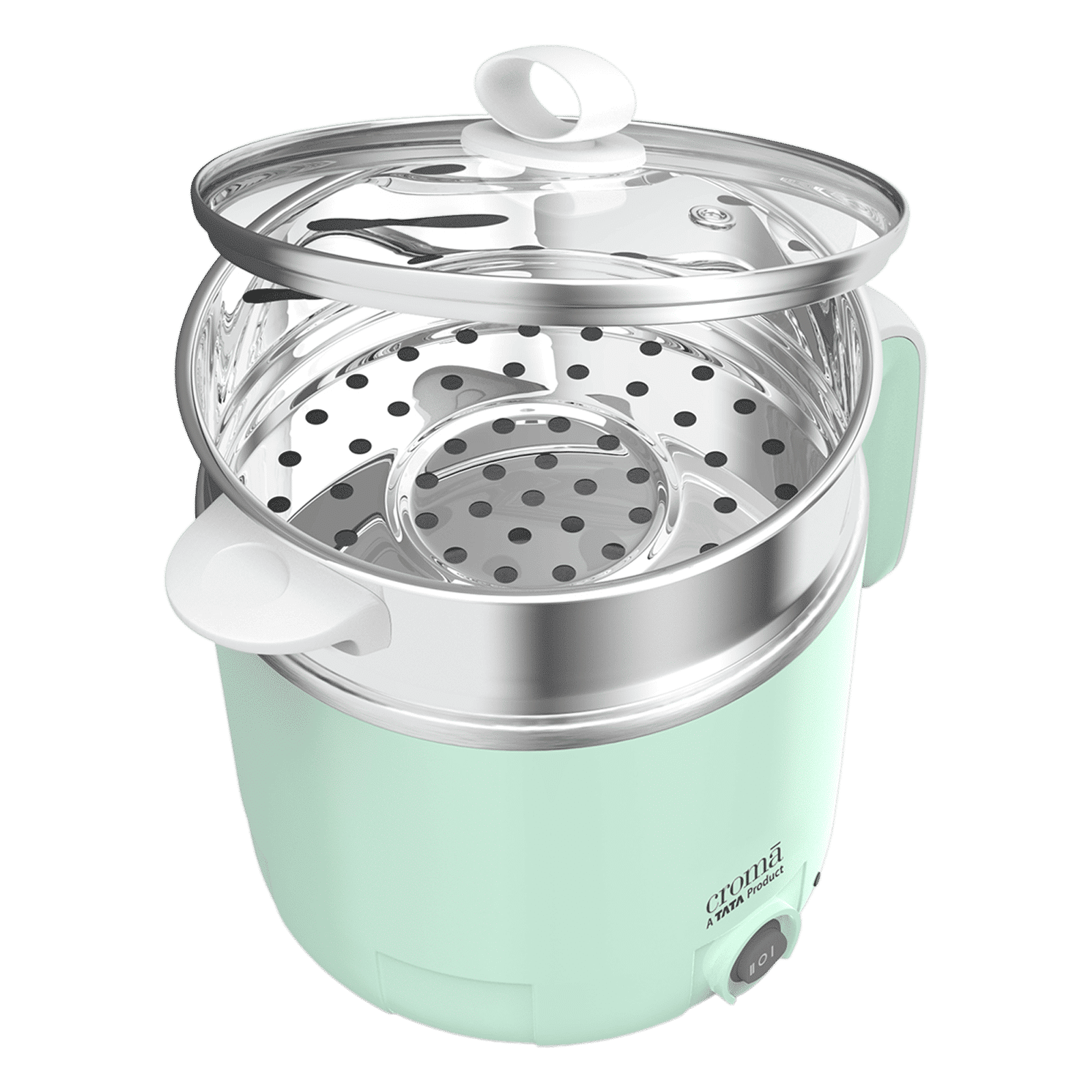 Croma AK5802 650 Watt 1.2 Litre Multi Cook Kettle with Auto Shut-Off (Green)_2