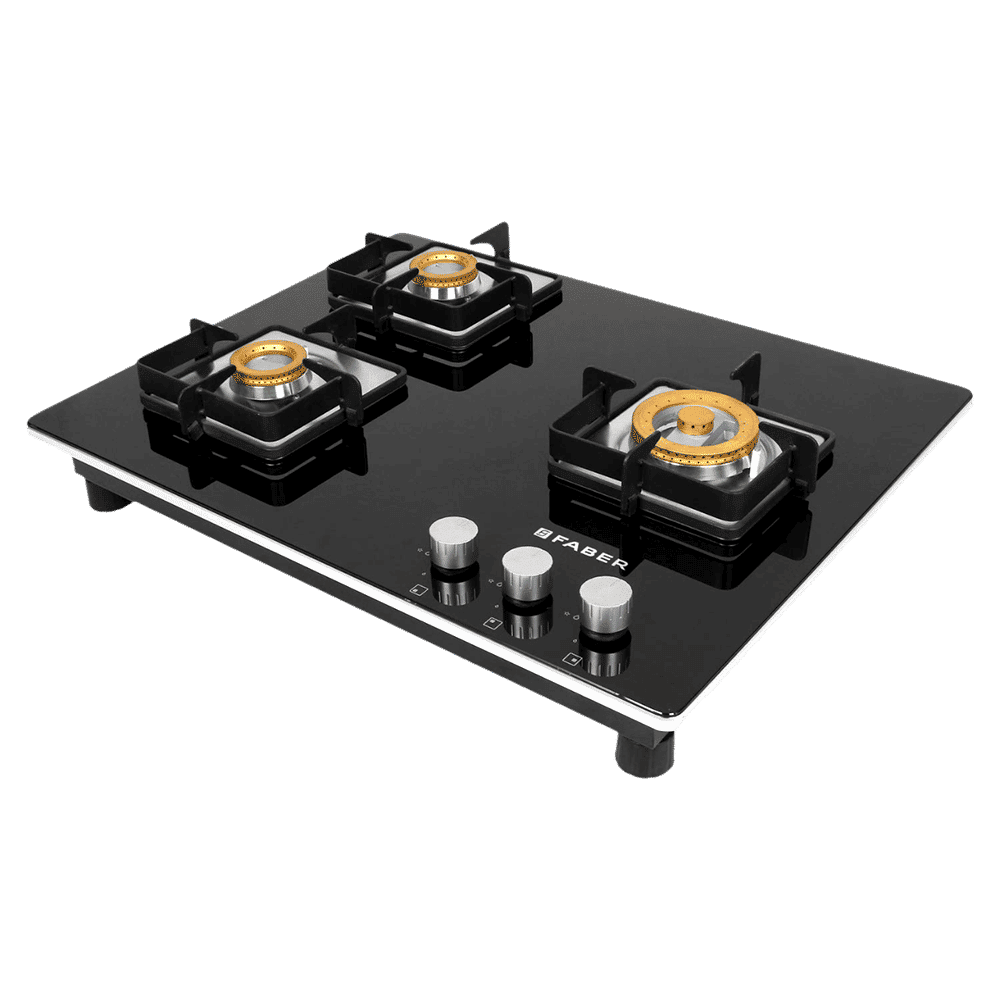 Faber HTG 653 CRS BR CI Tempered Glass Top 3 Burner Automatic Hob (High Quality Knob, Black)_9