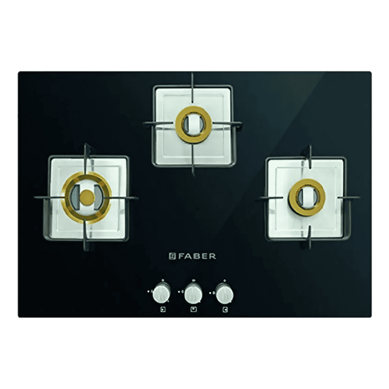 Faber HTG 753 CRS BR CI Tempered Glass Top 3 Burner Automatic Hob (High Quality Knob, Black)_6