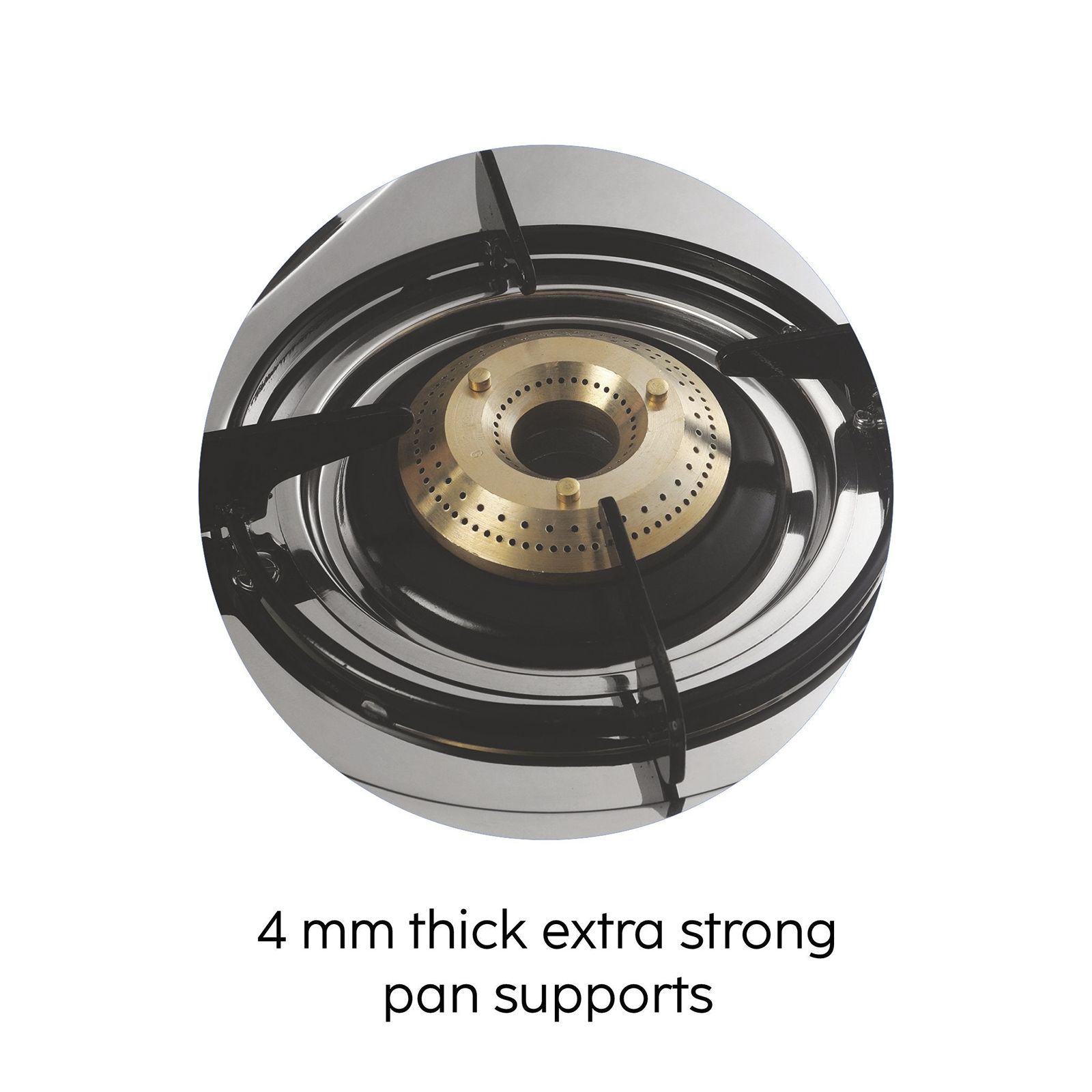 Glen 1044 HF 4 Burner Manual Gas Stove (360 Degree Revolving Nozzle, Silver)_8