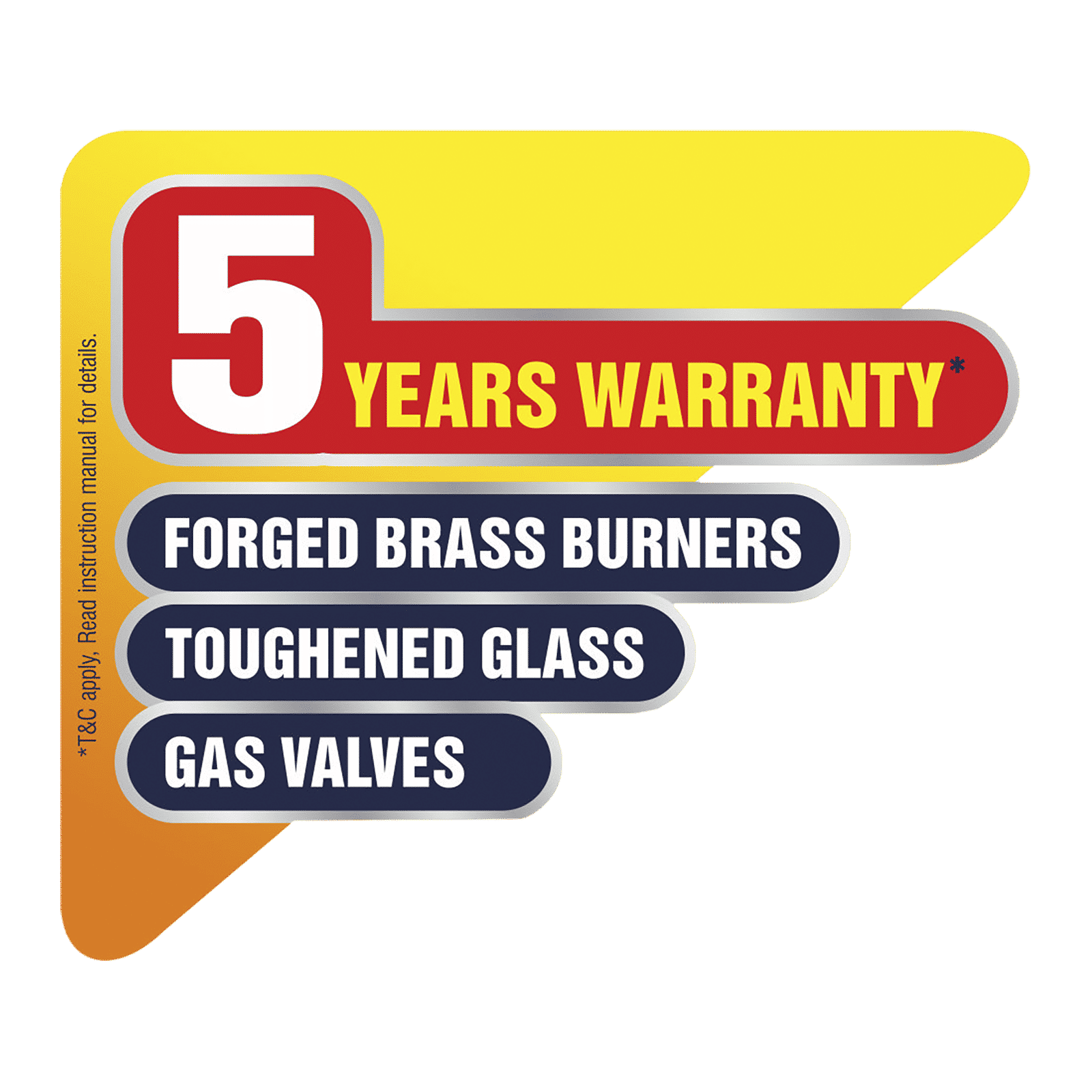 Glen 1038 GT FB AI Toughened Glass Top 3 Burner Automatic Gas Stove (Scratch & Stain Resistant, Silver) Glen 1038 GT FB AI Toughened Glass Top 3 Burner Automatic Gas Stove (Scratch & Stain Resistant, Silver)_8