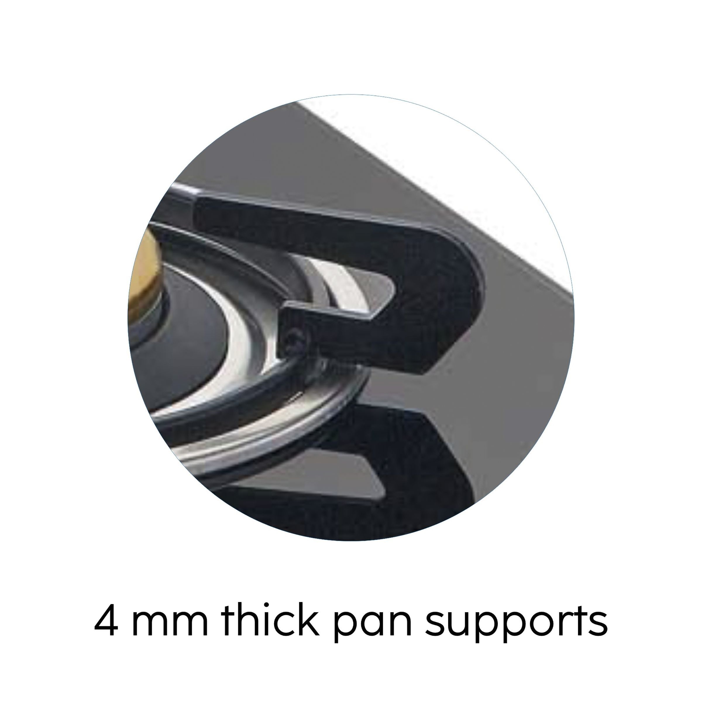 Glen 1042 GT FB AI Toughened Glass Top 4 Burner Automatic Gas Stove (360 Degree Revolving Nozzle, Silver) Glen 1042 GT FB AI Toughened Glass Top 4 Burner Automatic Gas Stove (360 Degree Revolving Nozzle, Silver)_6