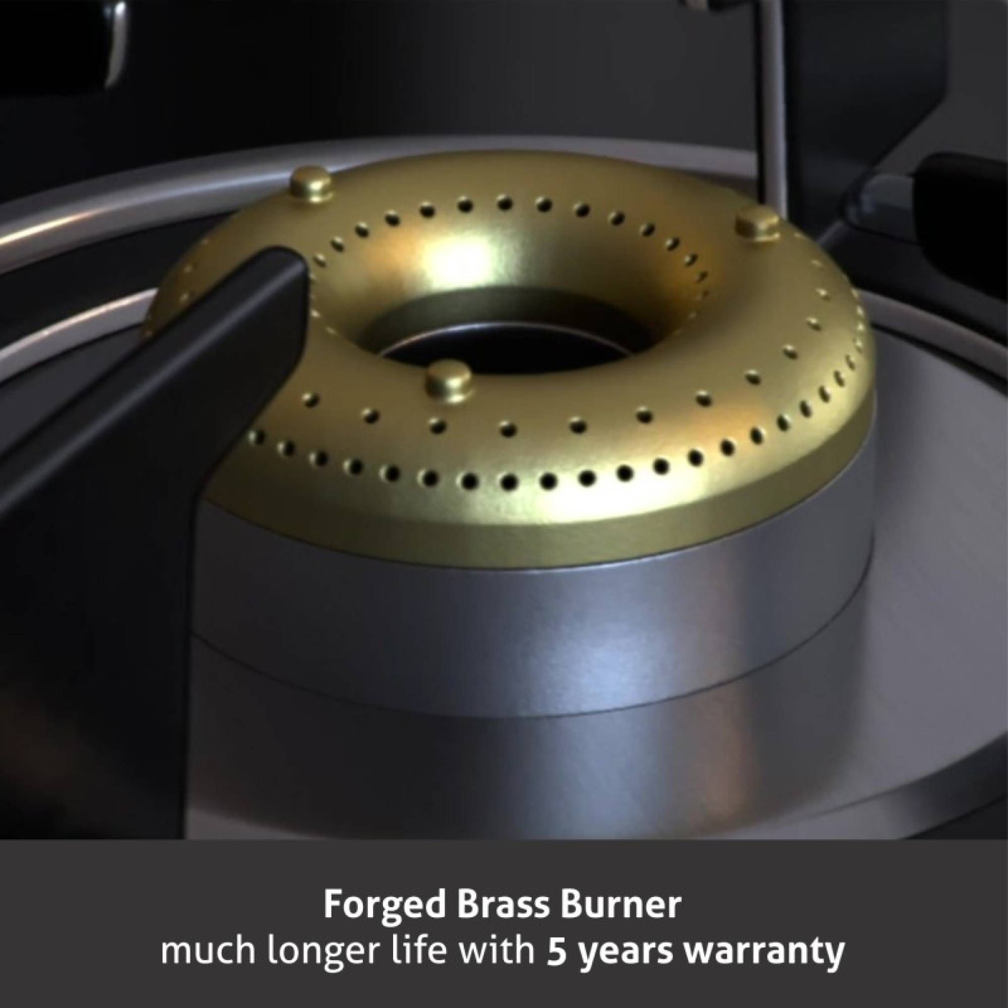 Glen 1042GT FBMAI Toughened Glass Top 4 Burner Automatic Electric Gas Stove (360 Degree Revolving Nozzle, Silver)_6