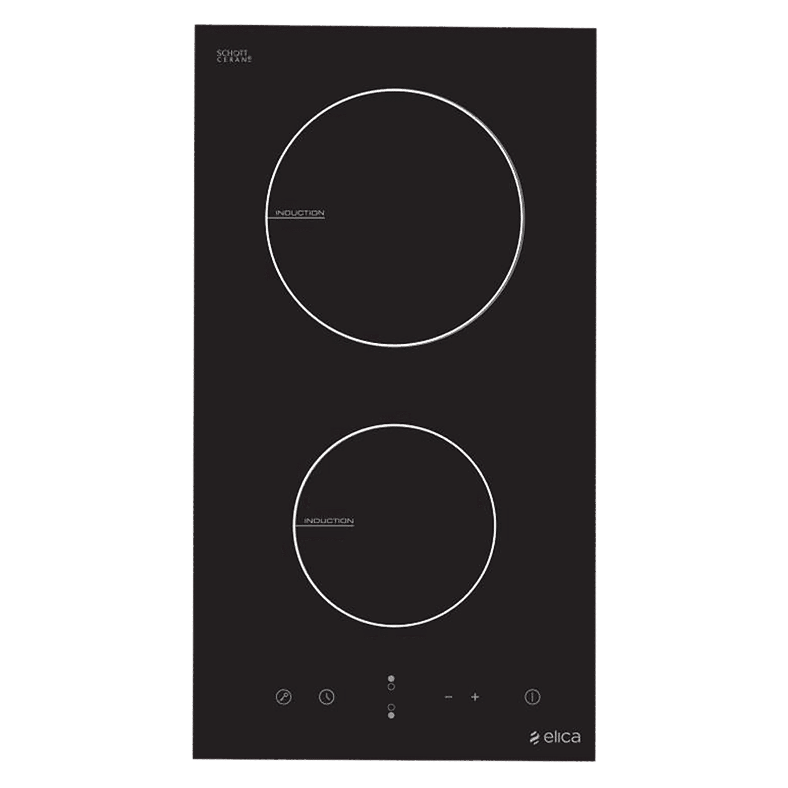 Elica EIH 2 Z 30 3500W Double Induction Hob with Sensor Touch_1