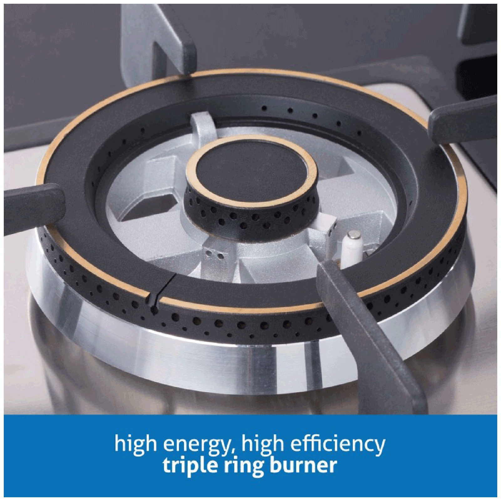 GLEN Gl 1095 Toughened Glass Top 5 Burner Automatic Hob (Strong Vitreous Enamelled Pan Support, Black)_10