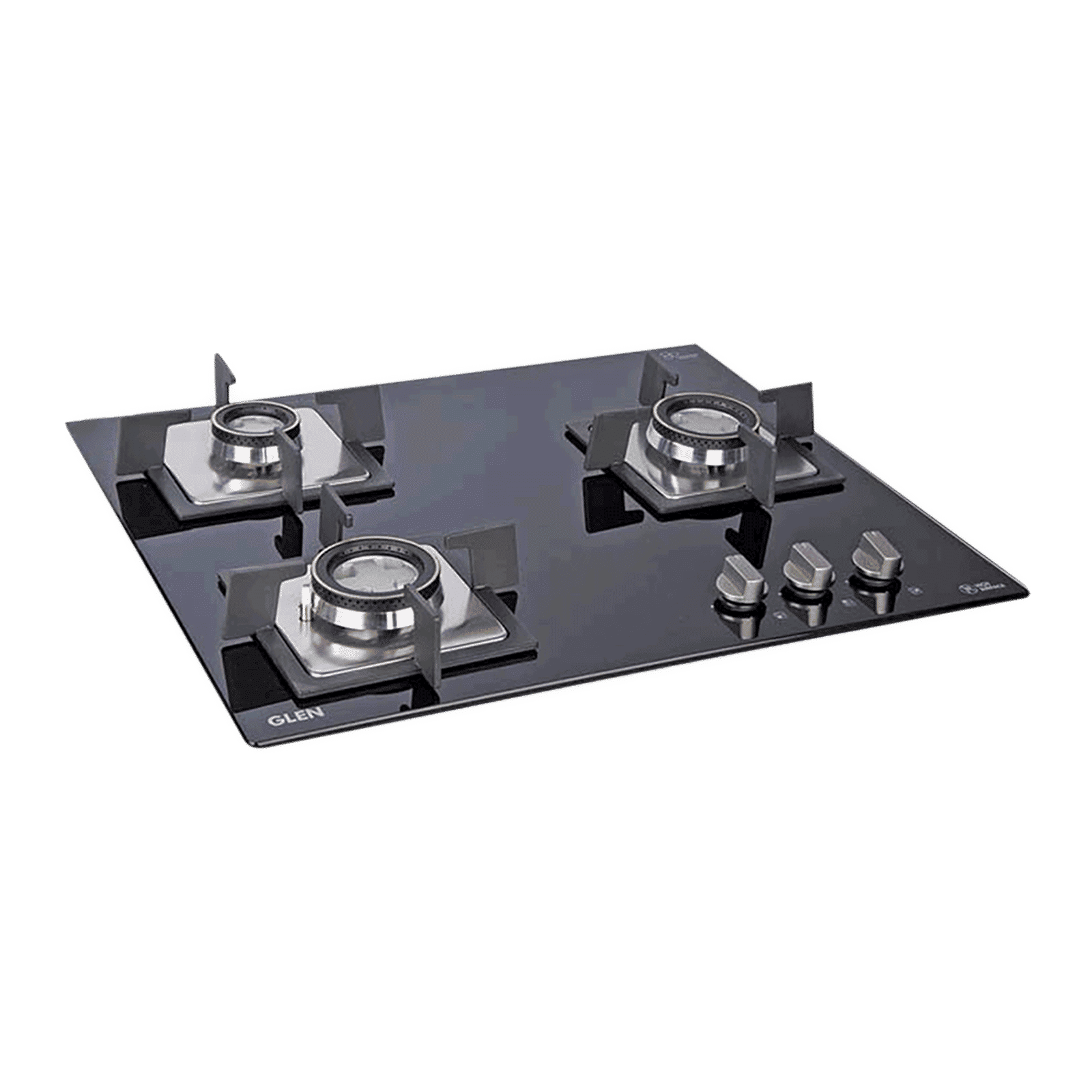Glen 1063 SQ DB Toughened Glass Top 3 Burner Automatic Electric Hob (Scratch & Stain Resistant, Black) Glen 1063 SQ DB Toughened Glass Top 3 Burner Automatic Electric Hob (Scratch & Stain Resistant, Black)_4