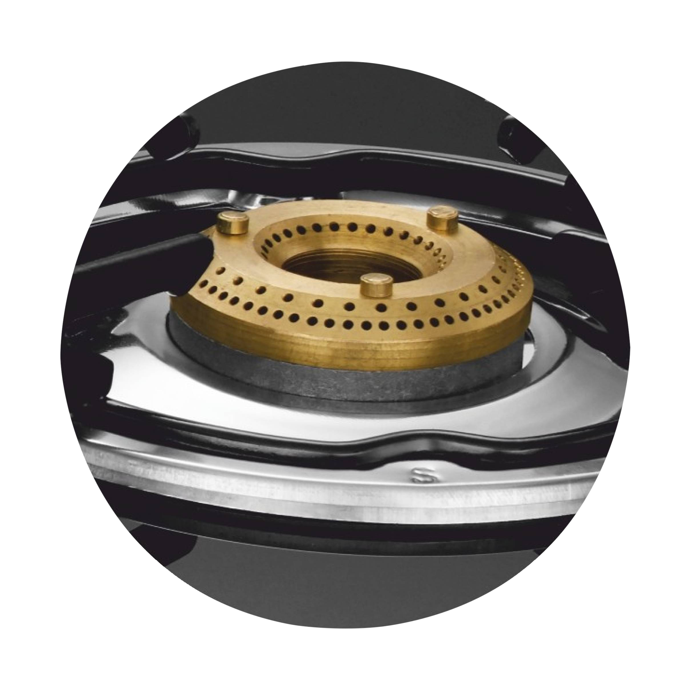 Preethi Zeal 2B Toughened Glass Top 2 Burner Manual Gas Stove (Triad Nozzle Connection, Black)_7