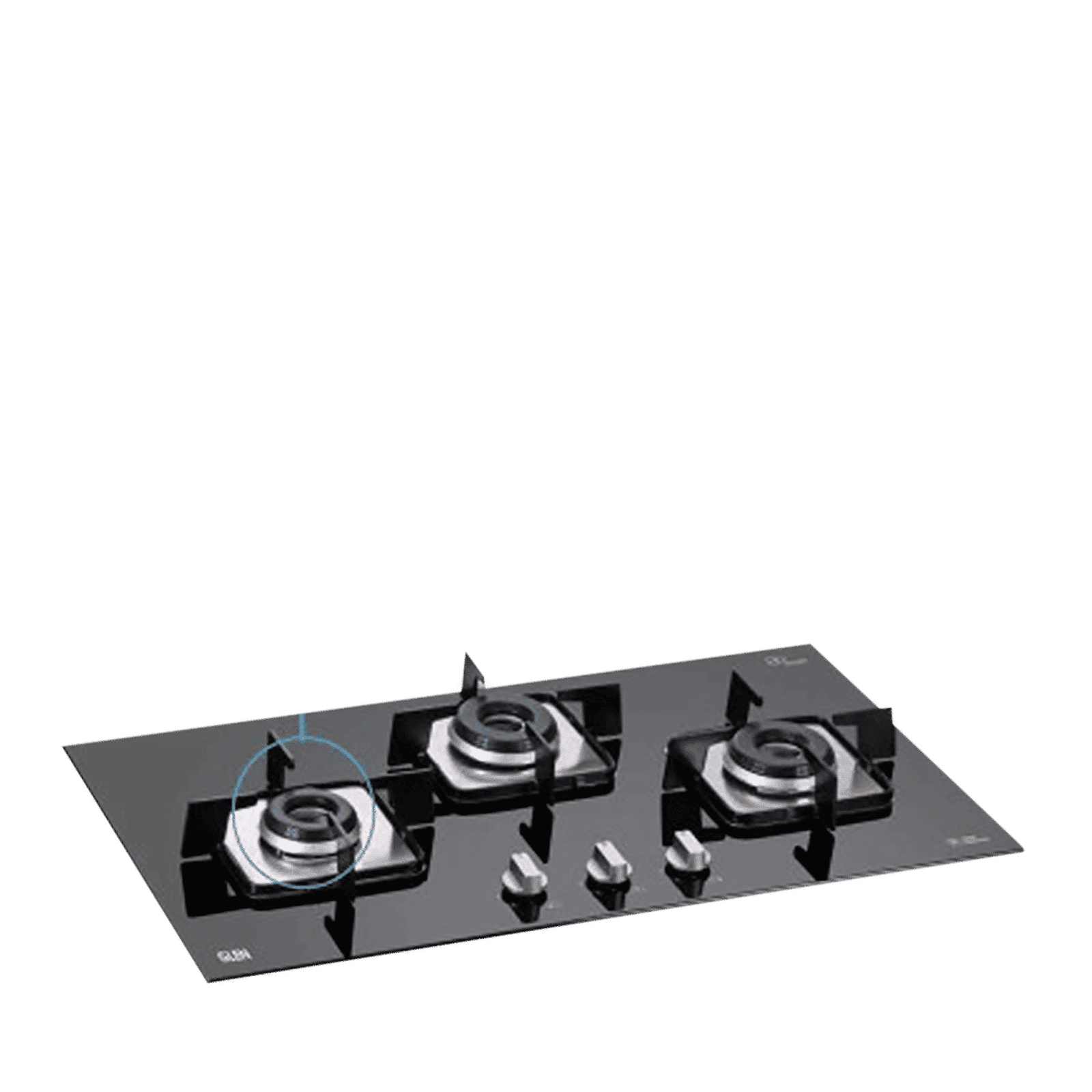Glen 1073 SQ IN Toughened Glass Top 3 Burner Automatic Electric Hob (Sturdy Pan Support, Black)_11